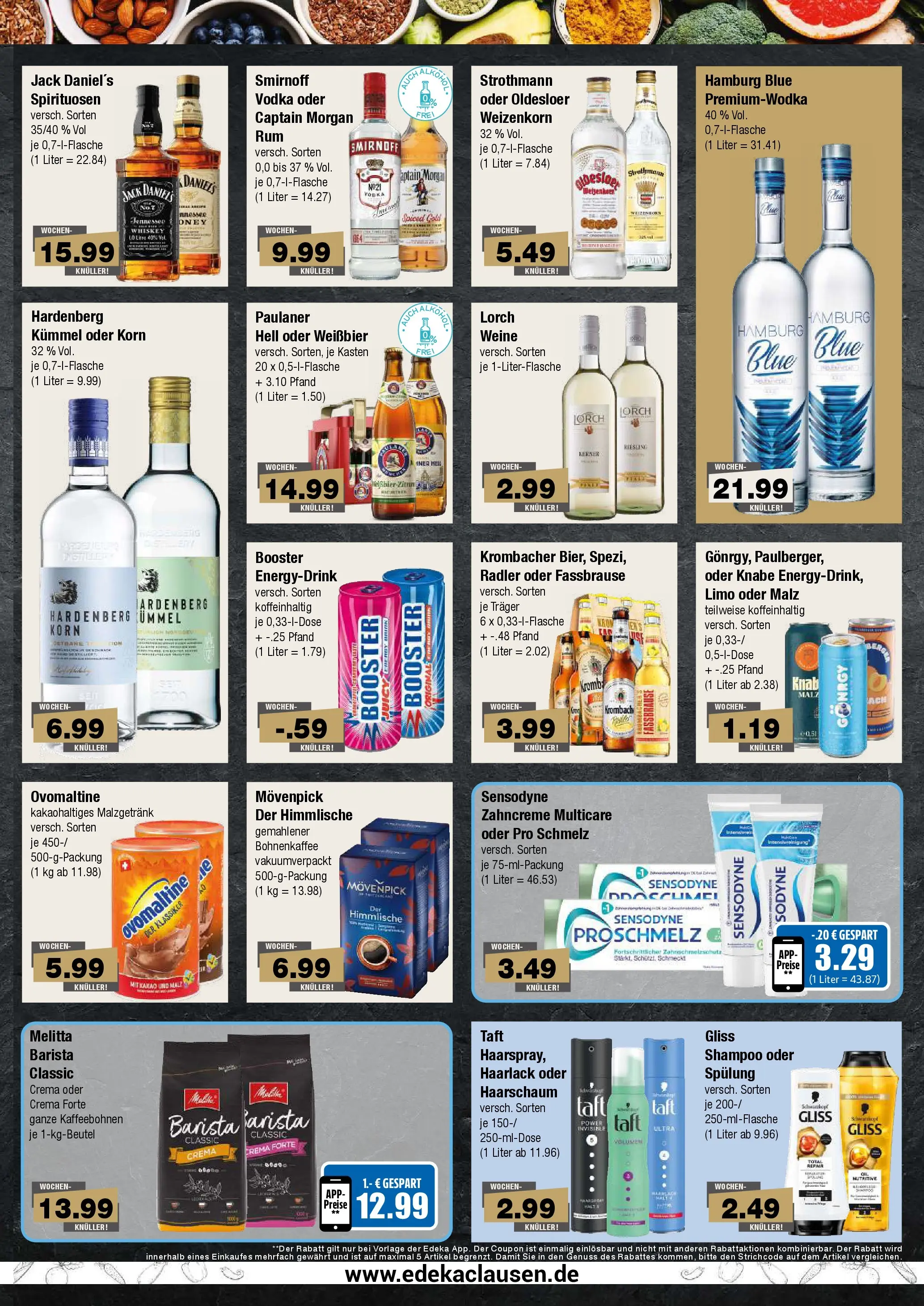 Edeka prospekt Hamburg	 (ab 15.03.2026) » Angebote Online | Seite: 7 | Produkte: Bier, Spülung, Krombacher, Whiskey