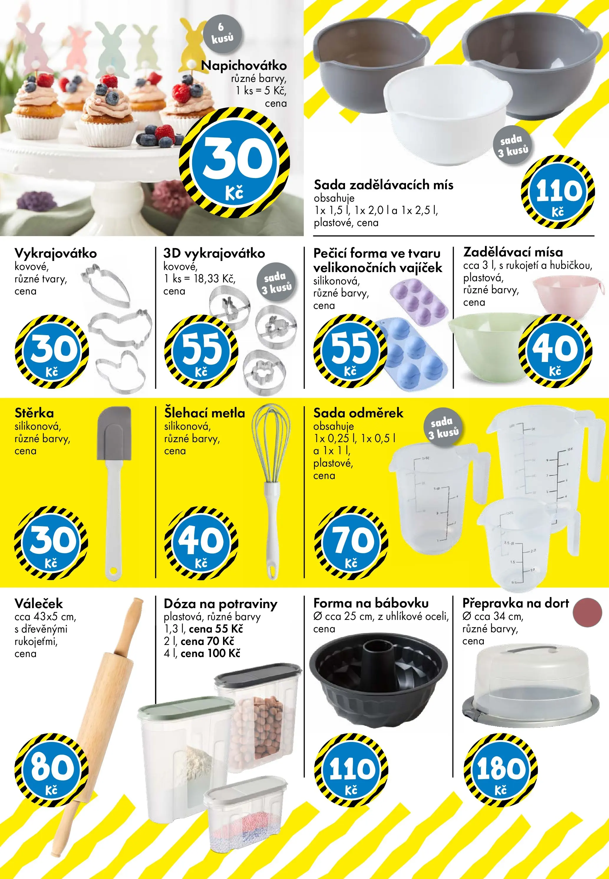 TEDi aktuální leták od 06.03.2026 - akční nabídka | Strana: 9 | Produkty: Dóza, Dóza na potraviny, Miš, Dort