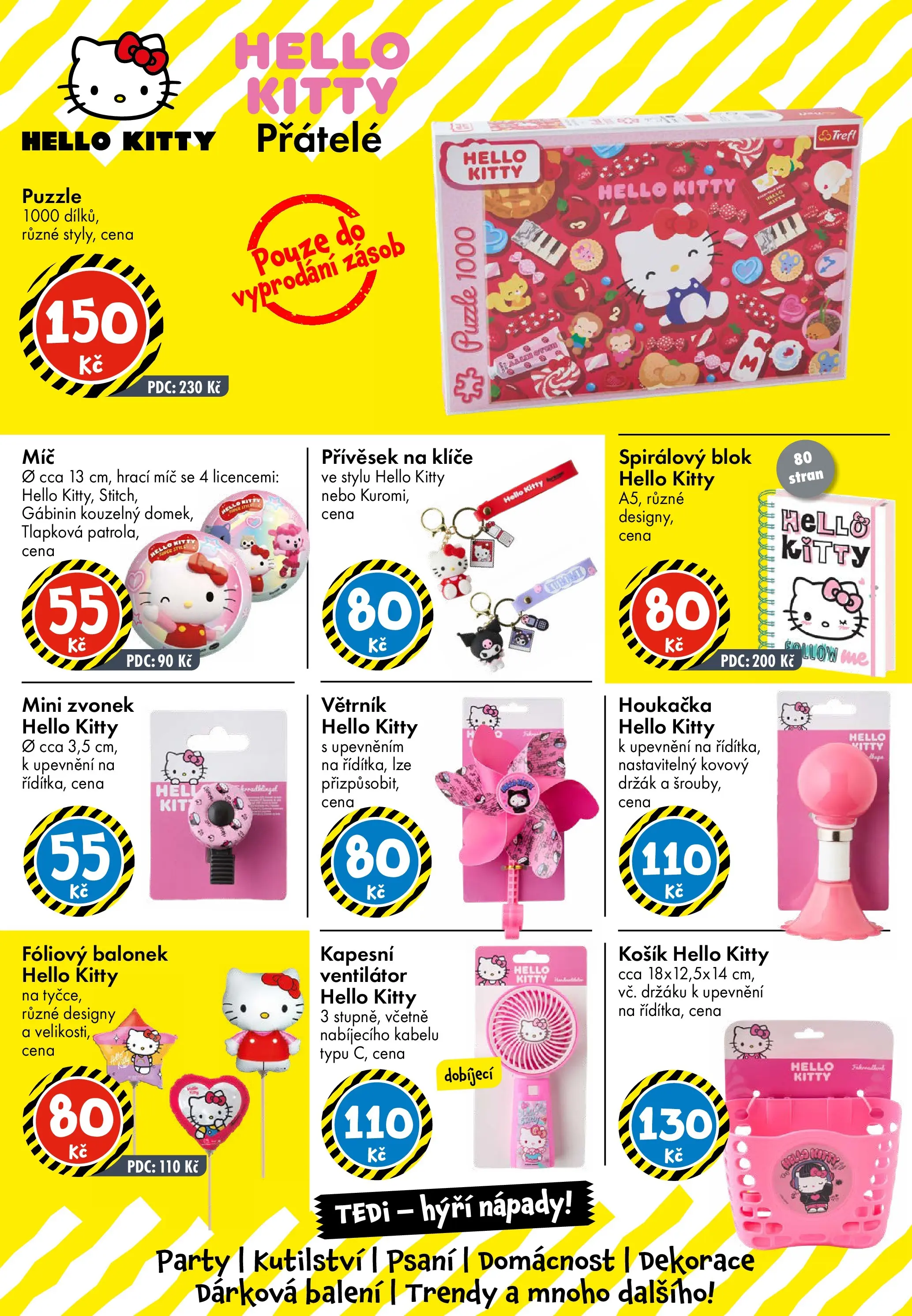 TEDi aktuální leták od 06.03.2026 - akční nabídka | Strana: 21 | Produkty: Košík, Blok, Puzzle, Ventilátor