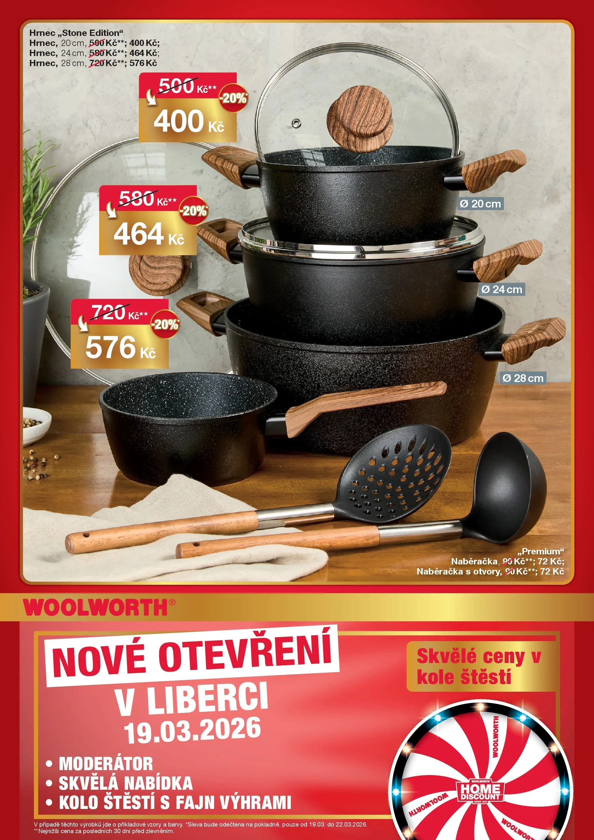 Woolworth leták - Liberec  od 19.03.2026 - akční nabídka | Strana: 7 | Produkty: Naběračka, Kolo, Hrnec