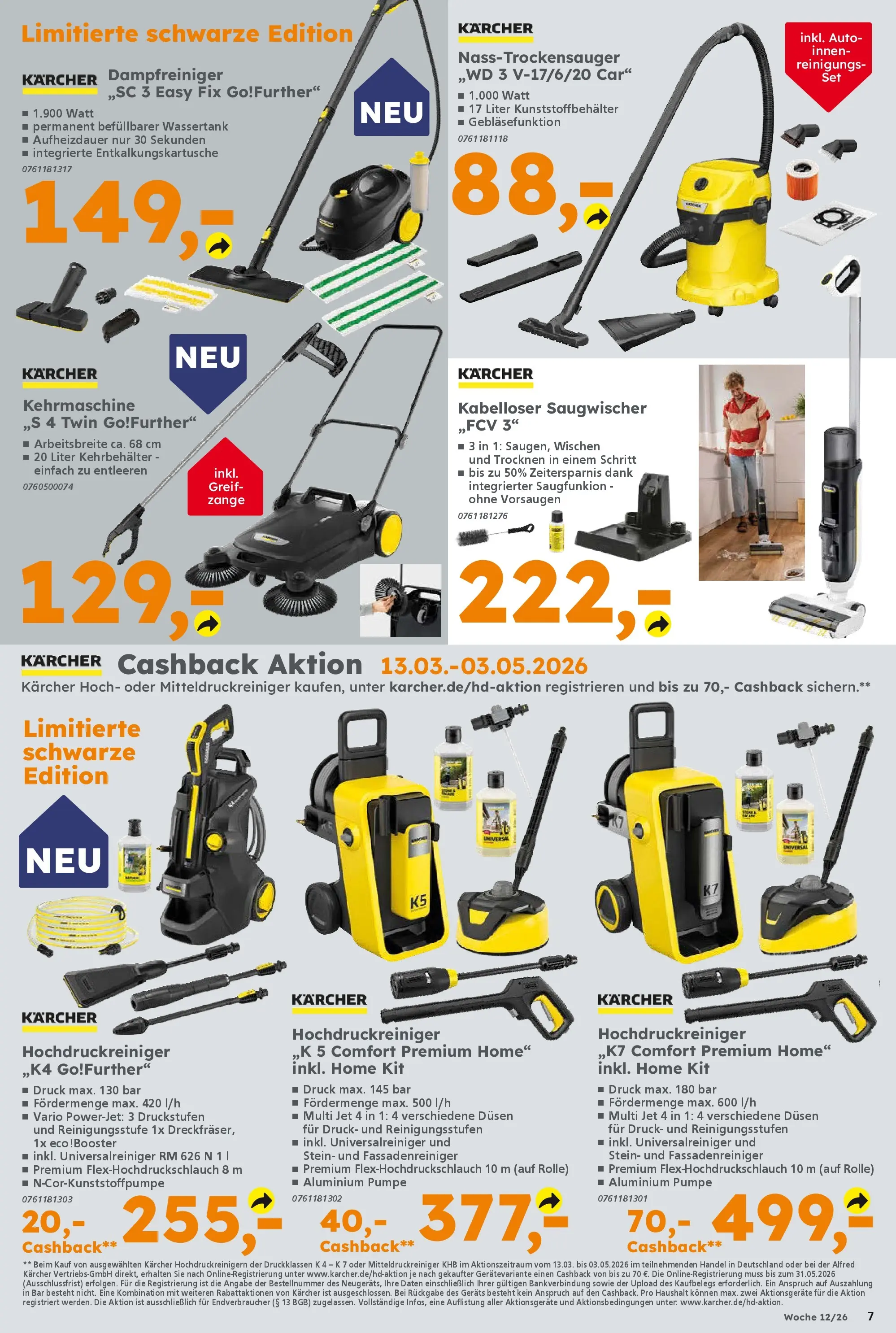 Globus Baumarkt Prospekt Ilmenau	 (ab 16.03.2026) zum Blättern | Seite: 7 | Produkte: Hochdruckreiniger