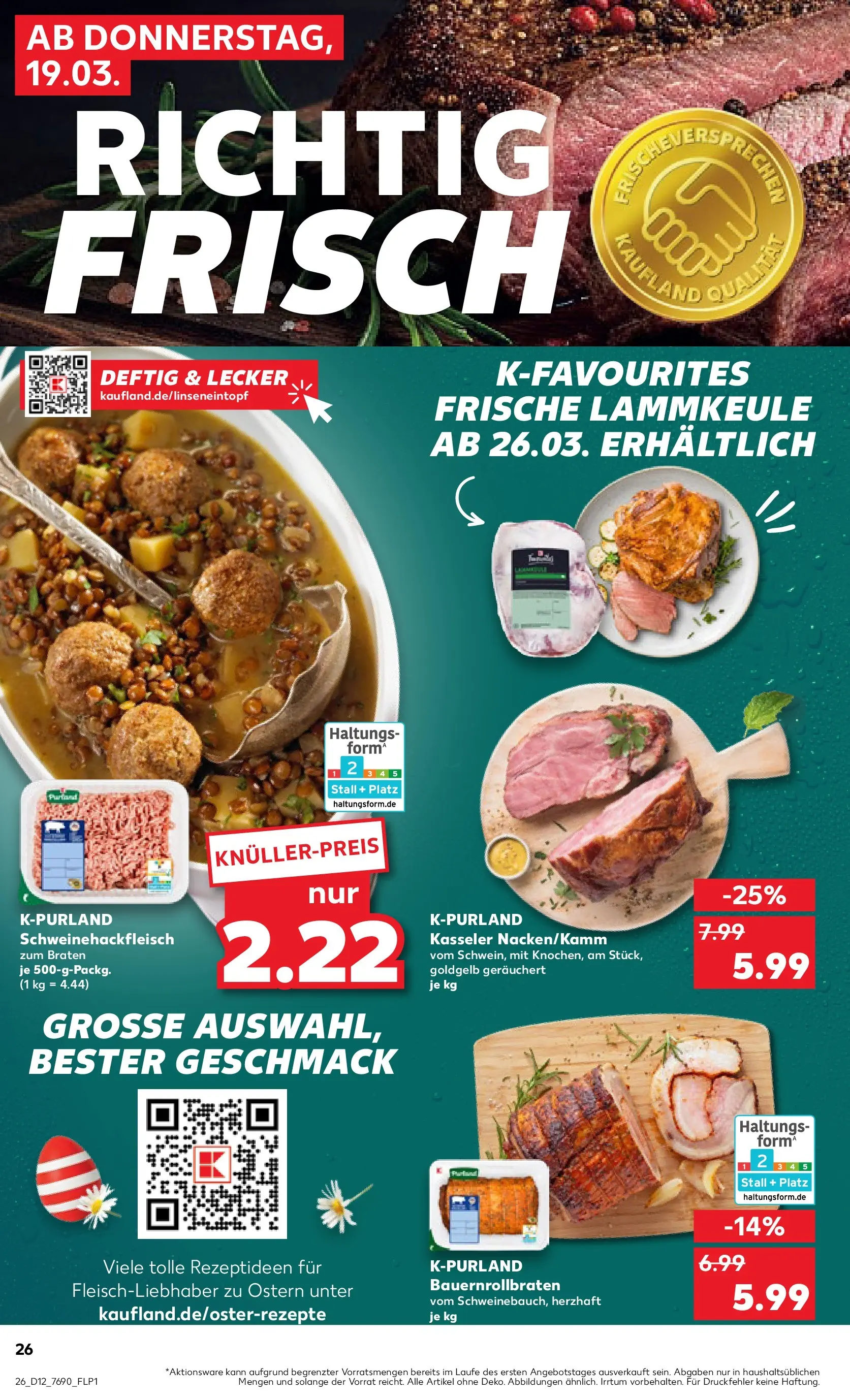 Prospekt Kaufland ab 16.03.2026 » Angebote Online zum Blättern | Seite: 38