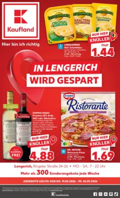 Kaufland Prospekt Lengerich	 ab 19.03.2026 gültig