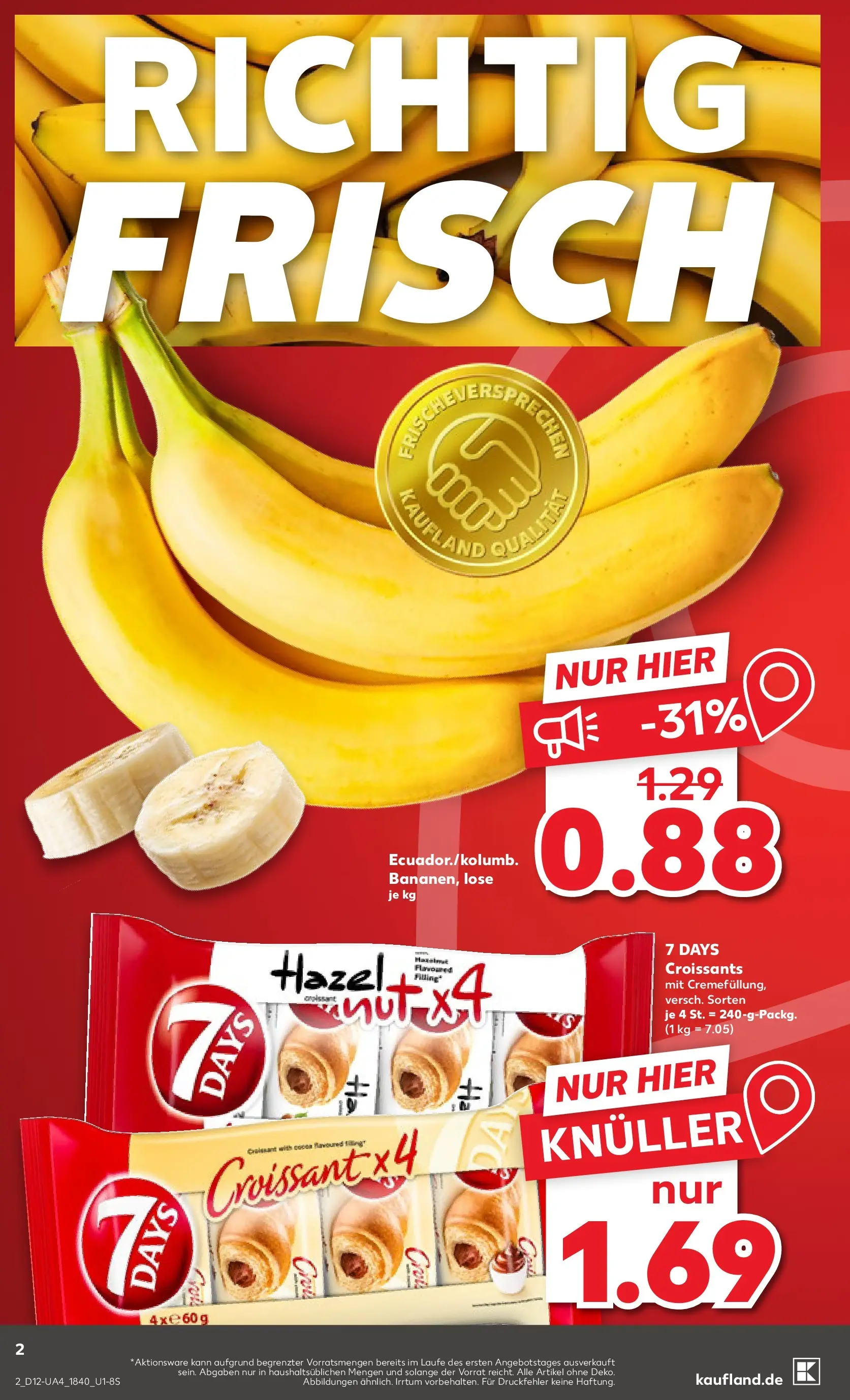 Prospekt Kaufland ab 16.03.2026 » Angebote Online zum Blättern | Seite: 14 | Produkte: Croissant