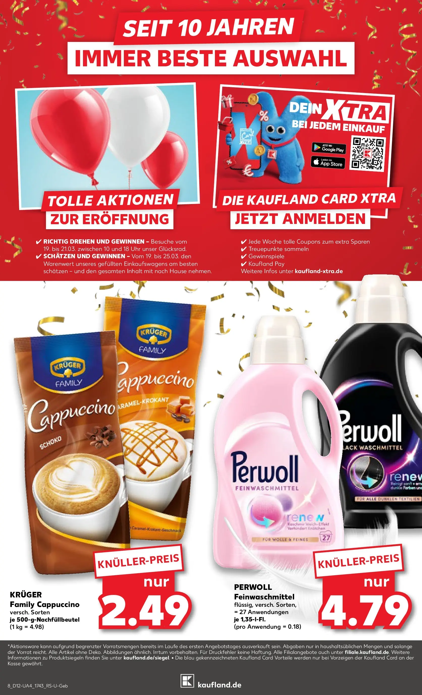 Prospekt Kaufland ab 16.03.2026 » Angebote und Werbung Online | Seite: 20 | Produkte: Perwoll, Waschmittel, Uhr Prospekt Kaufland ab 16.03.2026 » Angebote Online zum Blättern | Seite: 20 | Produkte: Perwoll, Waschmittel, Uhr