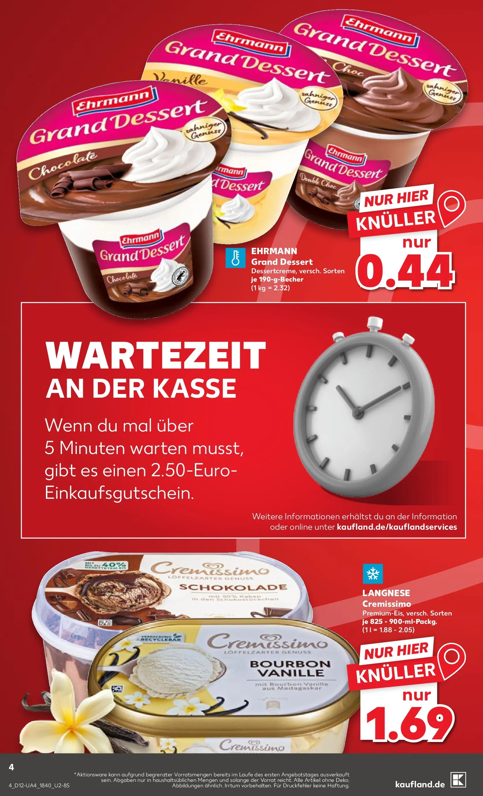 Prospekt Kaufland ab 16.03.2026 » Angebote Online zum Blättern | Seite: 16 | Produkte: Langnese, Langnese cremissimo, Cremissimo, Schokolade