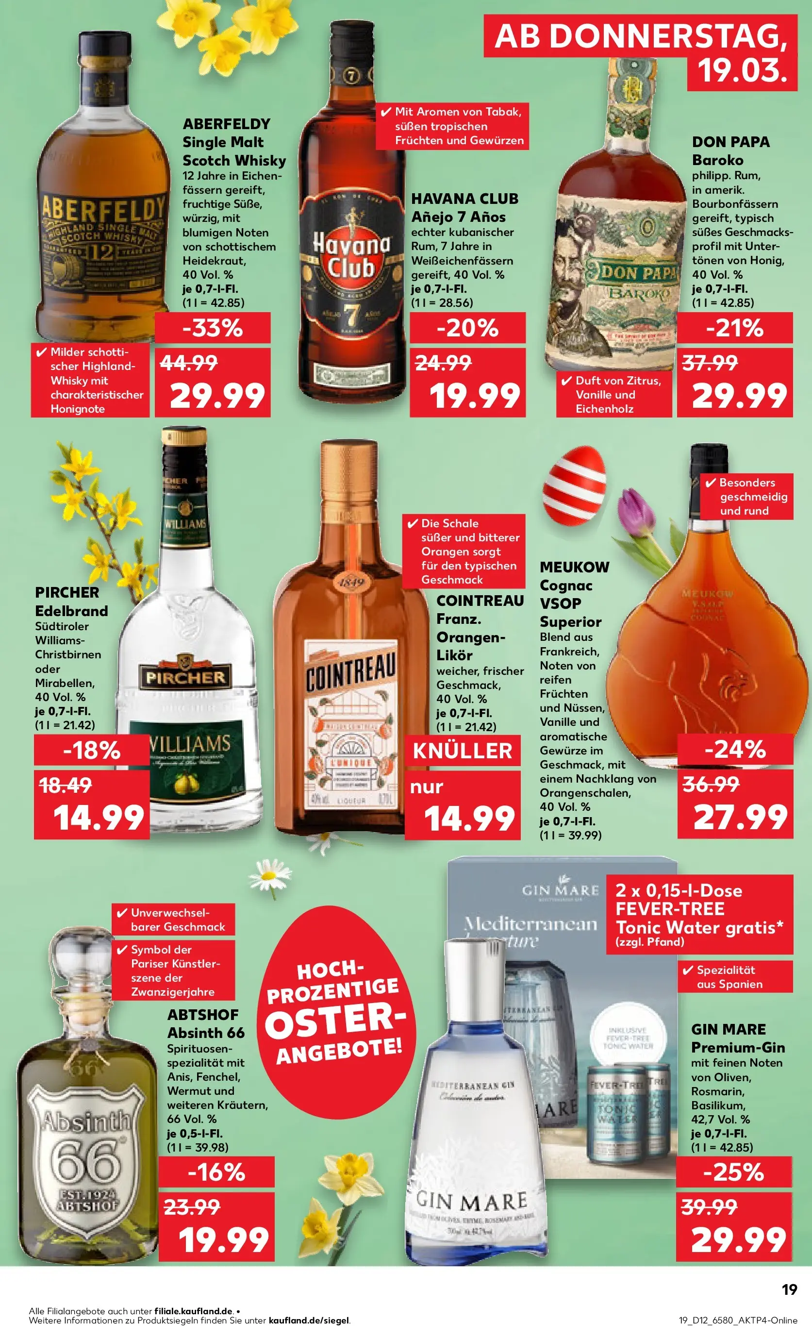 Prospekt Kaufland ab 16.03.2026 » Angebote und Werbung Online | Seite: 31 | Produkte: Havana club, Whisky, Rum, Gewürze Prospekt Kaufland ab 16.03.2026 » Angebote Online zum Blättern | Seite: 31 | Produkte: Havana club, Whisky, Rum, Gewürze