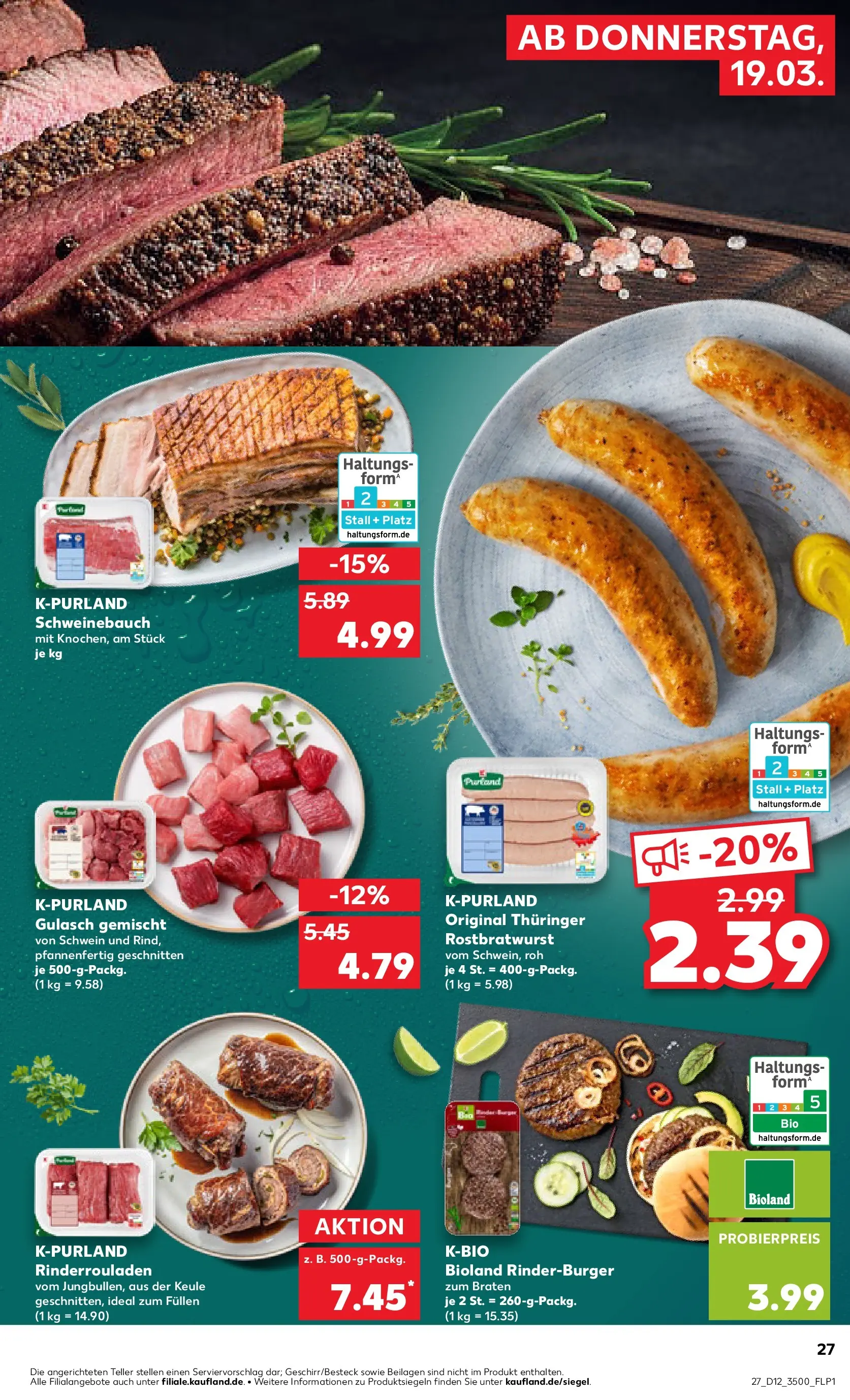 Prospekt Kaufland ab 16.03.2026 » Angebote und Werbung Online | Seite: 39 Prospekt Kaufland ab 16.03.2026 » Angebote Online zum Blättern | Seite: 39