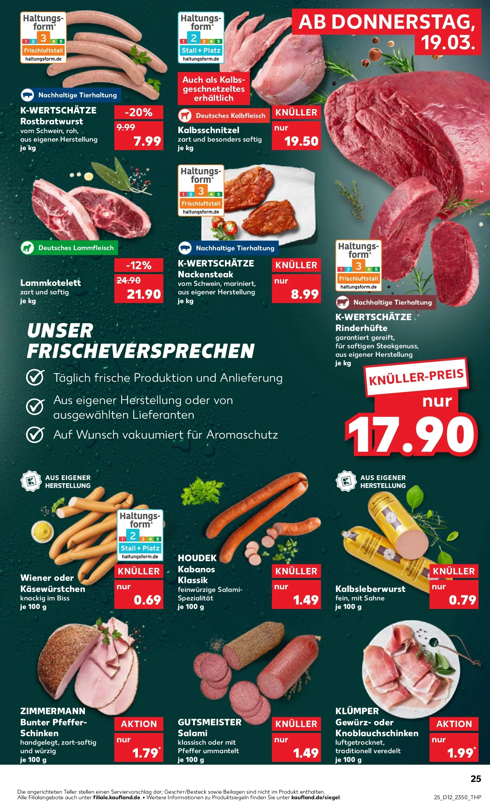 Prospekt Kaufland ab 15.03.2026 » Angebote Online zum Blättern | Seite: 37 | Produkte: Pfeffer, Salami, Schinken, Sahne
