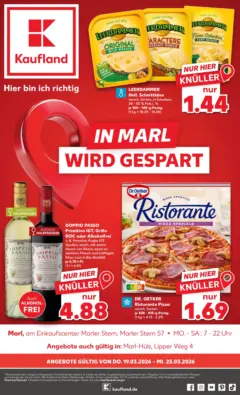 Kaufland Prospekt Marl	 ab 19.03.2026 gültig