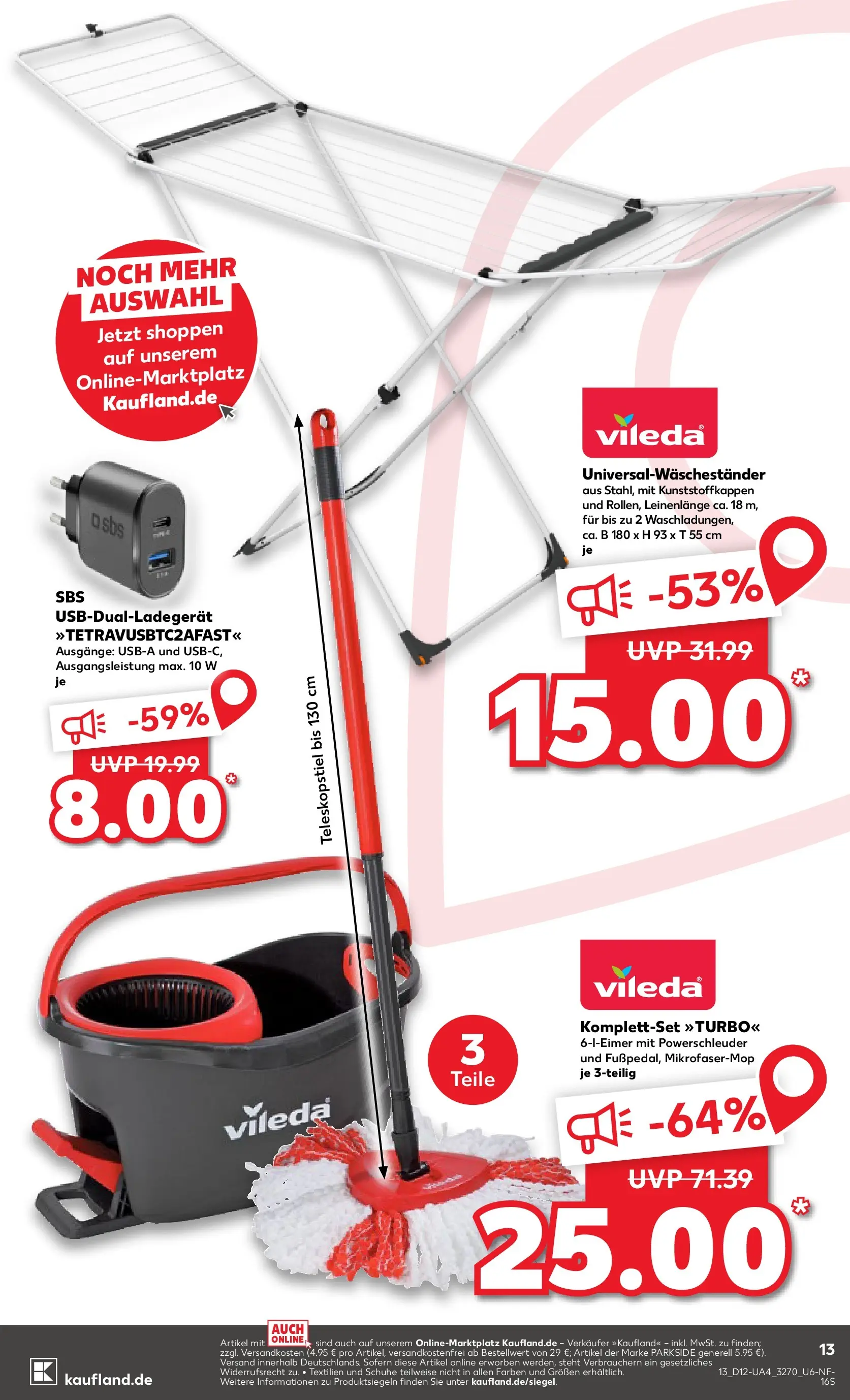 Prospekt Kaufland ab 16.03.2026 » Angebote Online zum Blättern | Seite: 25 | Produkte: USB