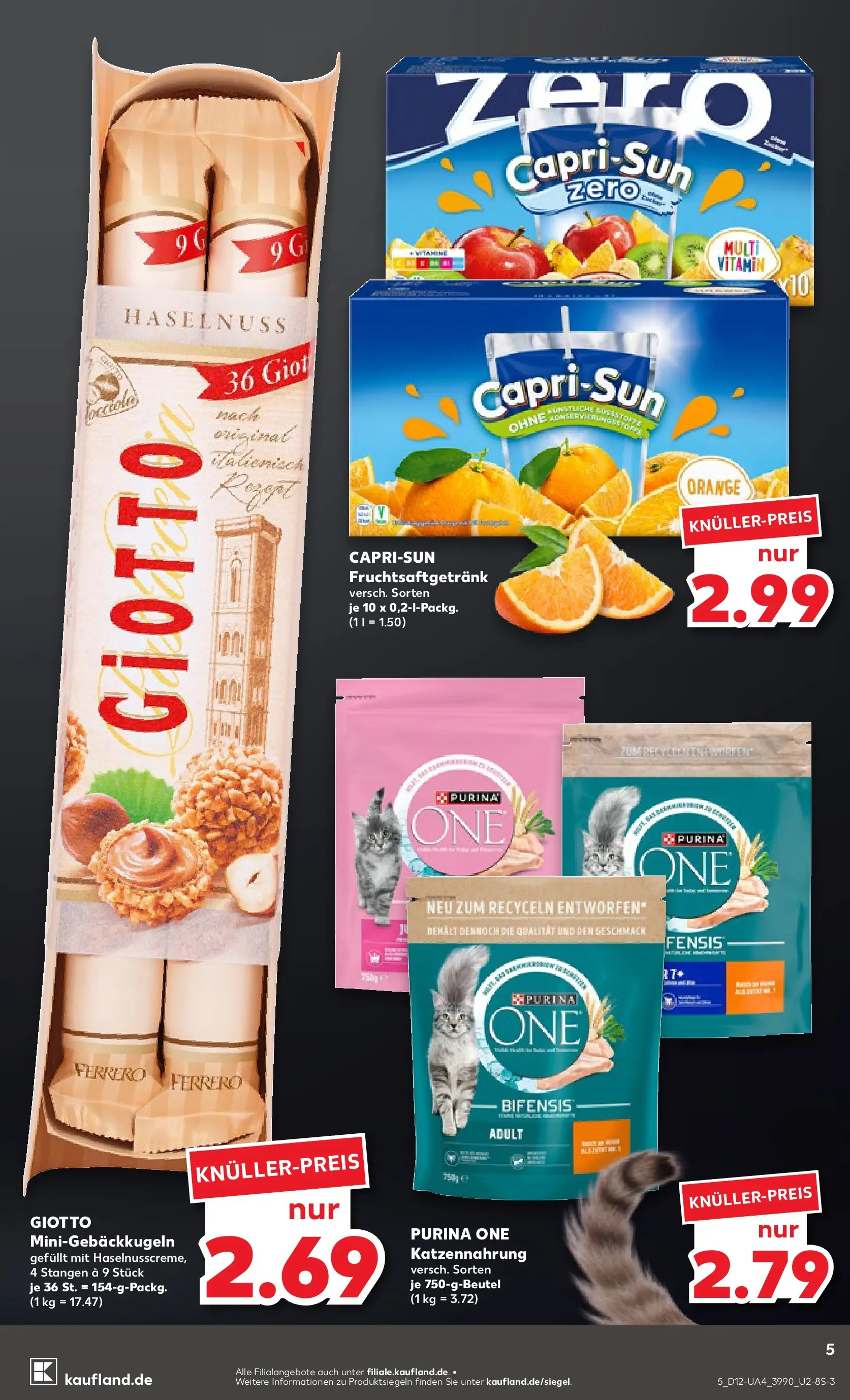 Prospekt Kaufland ab 16.03.2026 » Angebote und Werbung Online | Seite: 17 | Produkte: Purina one Prospekt Kaufland ab 16.03.2026 » Angebote Online zum Blättern | Seite: 17 | Produkte: Purina one