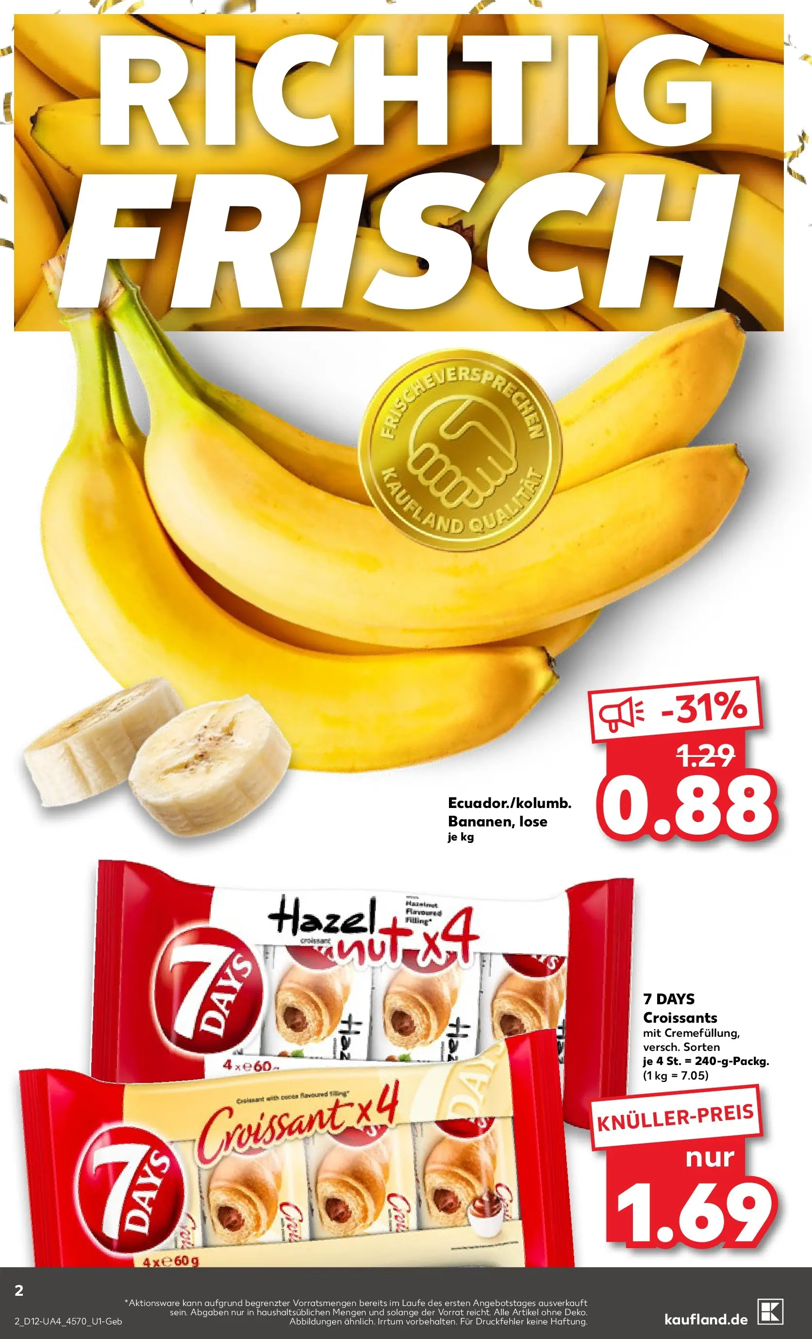 Prospekt Kaufland ab 18.03.2026 » Angebote Online zum Blättern | Seite: 2 | Produkte: Croissant