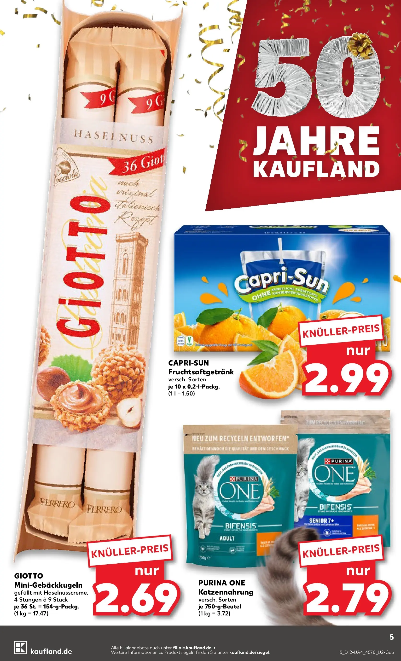 Prospekt Kaufland ab 18.03.2026 » Angebote Online zum Blättern | Seite: 5 | Produkte: Purina one