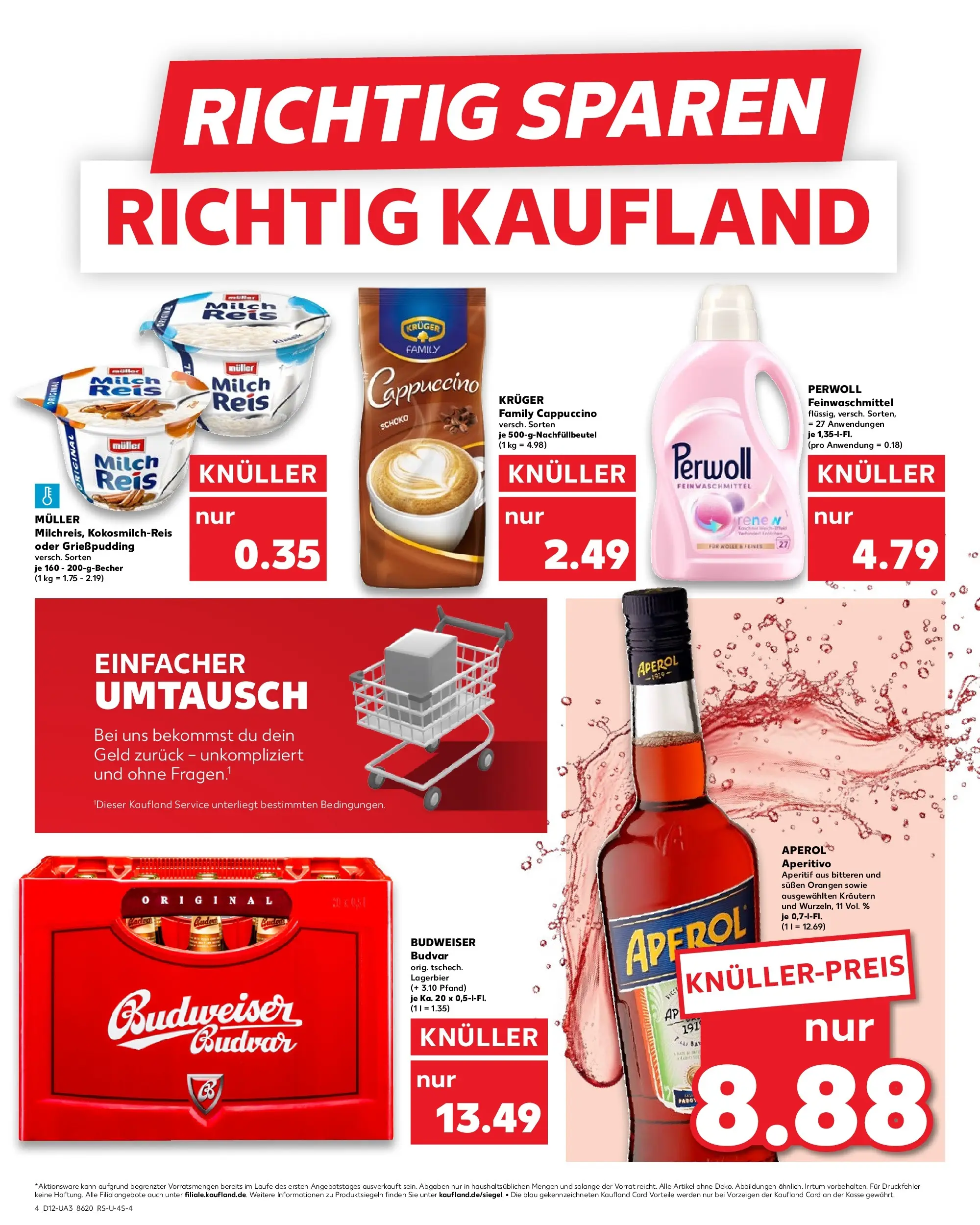 Prospekt Kaufland ab 16.03.2026 » Angebote und Werbung Online | Seite: 16 | Produkte: Milch, Perwoll, Orangen, Budweiser Prospekt Kaufland ab 16.03.2026 » Angebote Online zum Blättern | Seite: 16 | Produkte: Milch, Perwoll, Orangen, Budweiser