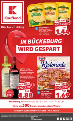 Kaufland Prospekt Bückeburg	 ab 19.03.2026 gültig