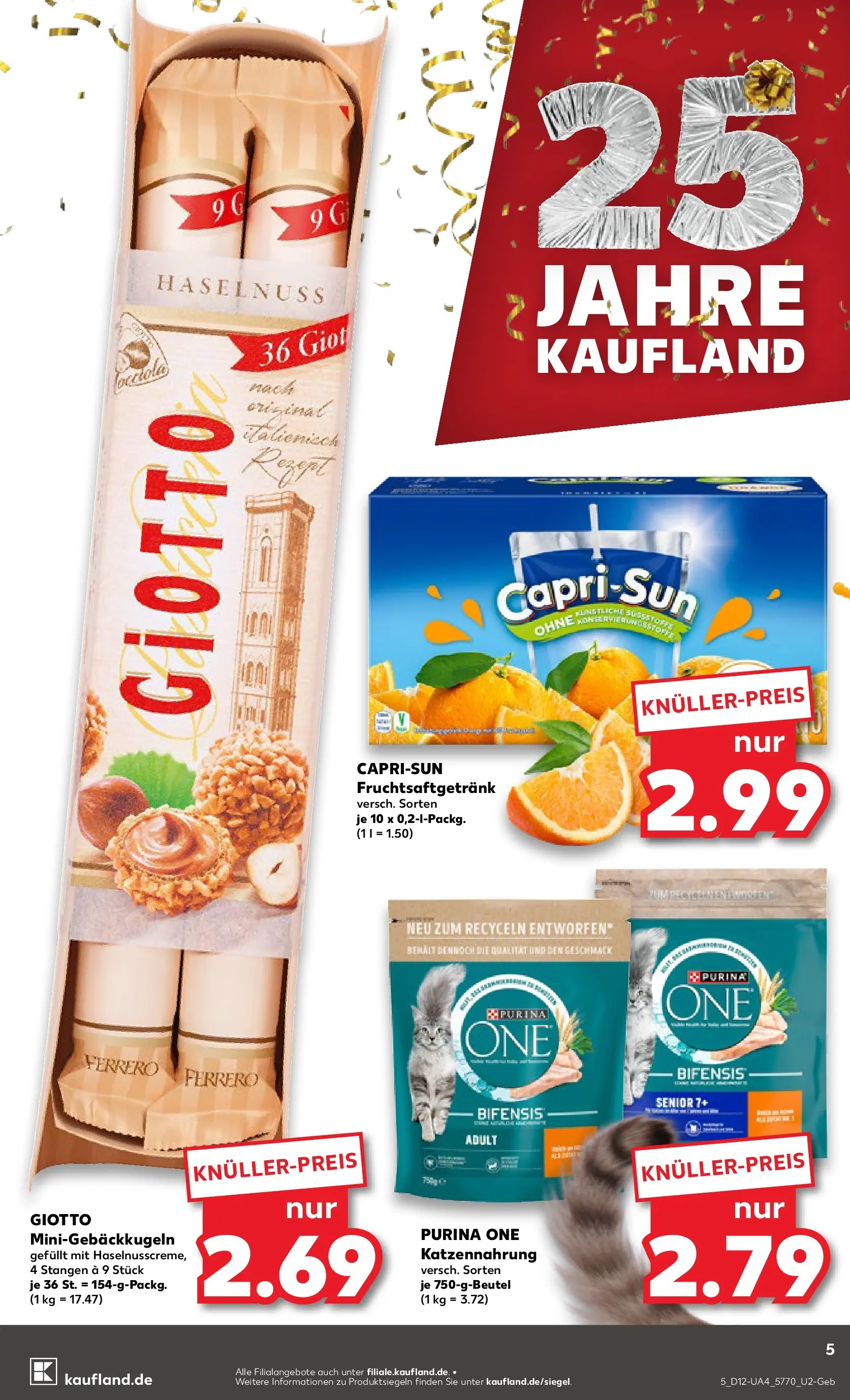 Prospekt Kaufland ab 19.03.2026 » Angebote Online zum Blättern | Seite: 5 | Produkte: Purina one