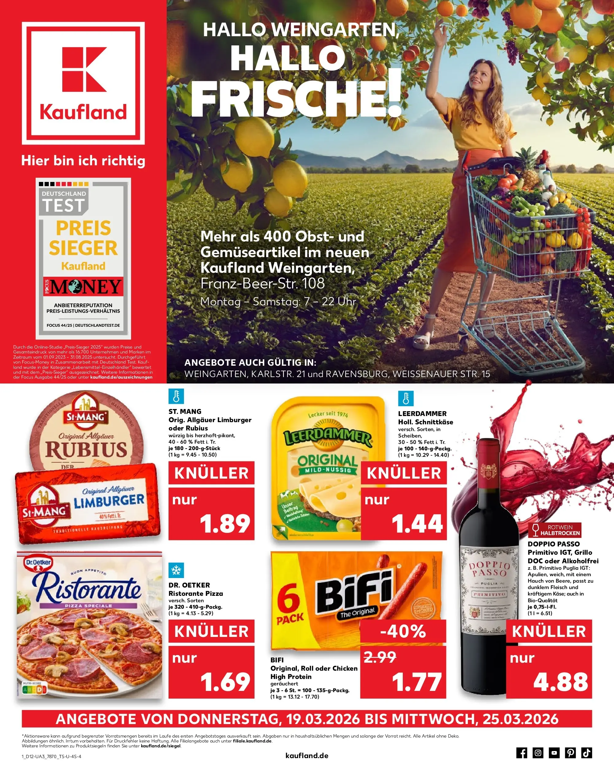Prospekt Kaufland ab 16.03.2026 » Angebote und Werbung Online | Seite: 13 Prospekt Kaufland ab 16.03.2026 » Angebote Online zum Blättern | Seite: 13