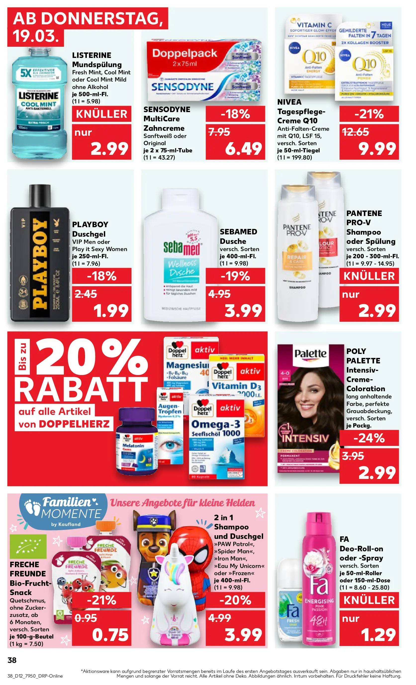Prospekt Kaufland ab 16.03.2026 » Angebote und Werbung Online | Seite: 50 Prospekt Kaufland ab 16.03.2026 » Angebote Online zum Blättern | Seite: 50