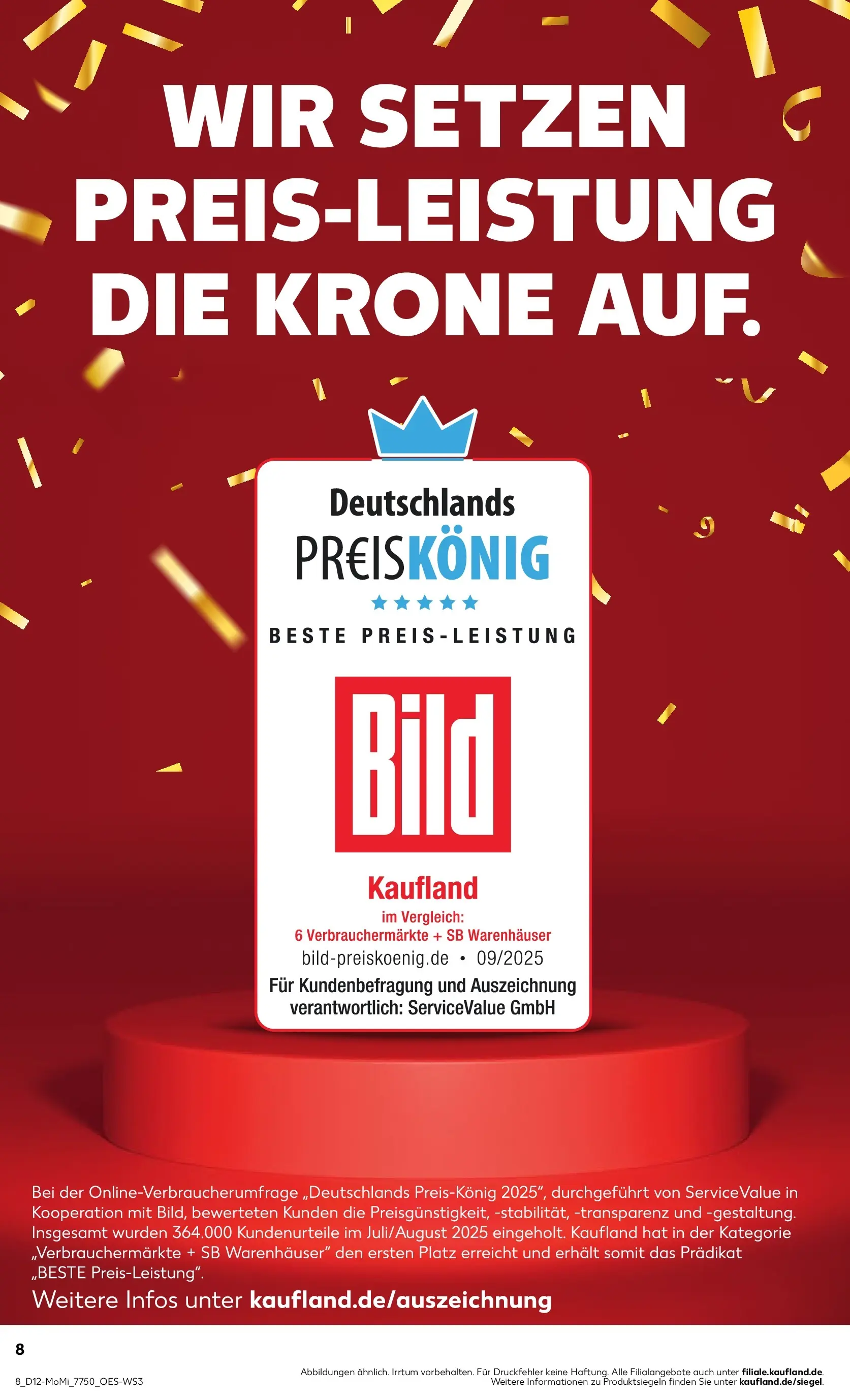 Prospekt Kaufland ab 16.03.2026 » Angebote und Werbung Online | Seite: 8 Prospekt Kaufland ab 16.03.2026 » Angebote Online zum Blättern | Seite: 8