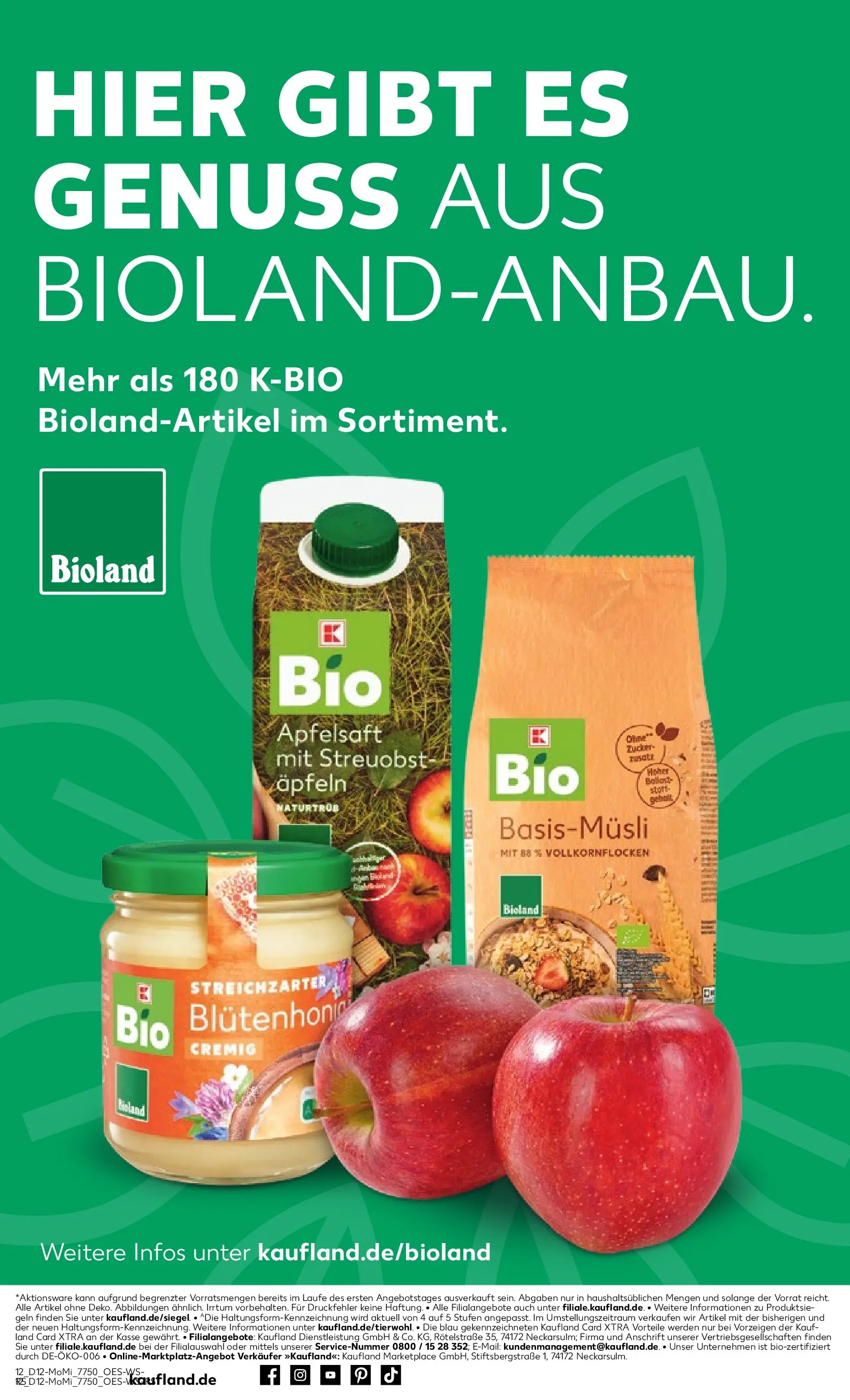 Prospekt Kaufland ab 16.03.2026 » Angebote und Werbung Online | Seite: 12 | Produkte: Apfelsaft, Apple, Zucker Prospekt Kaufland ab 16.03.2026 » Angebote Online zum Blättern | Seite: 12 | Produkte: Apfelsaft, Apple, Zucker