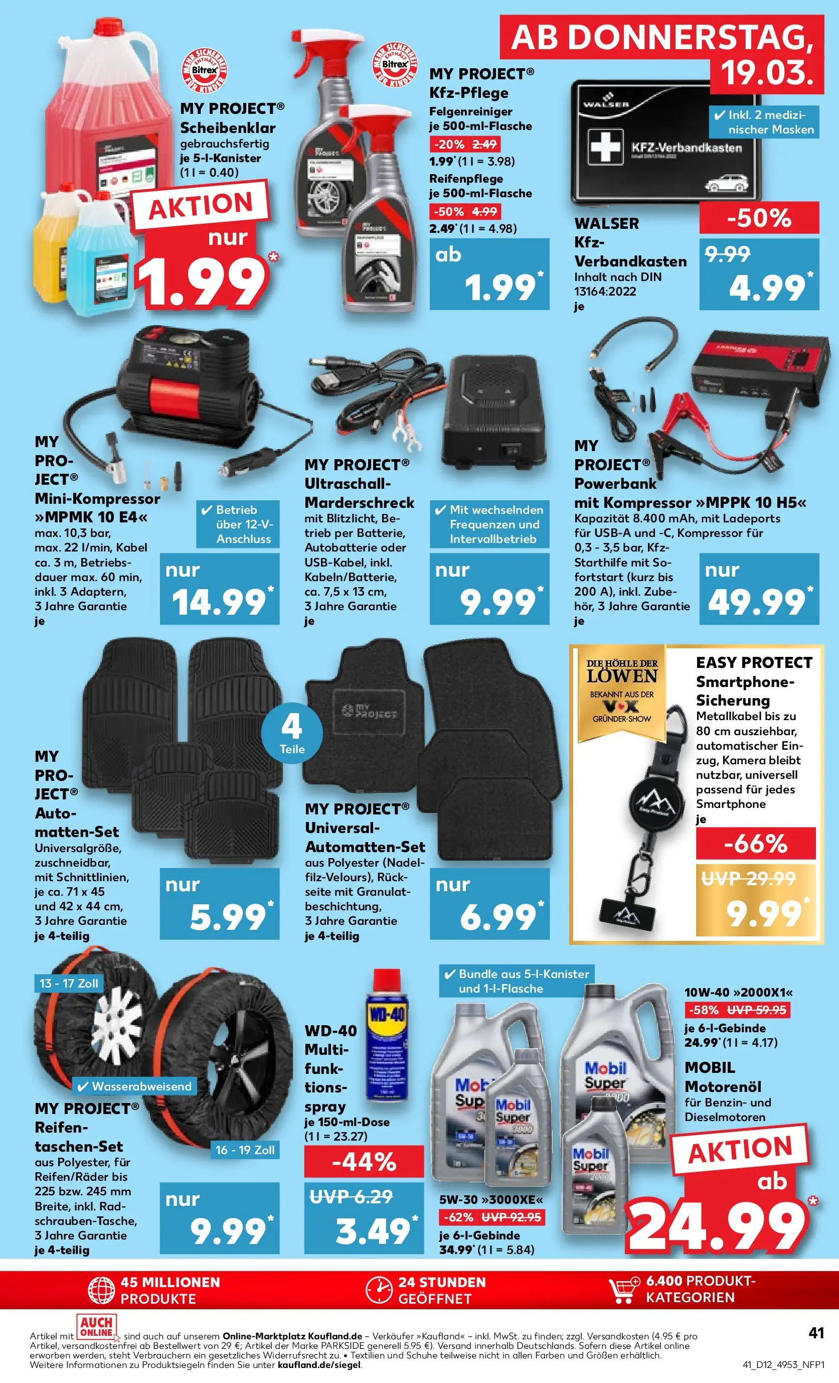 Prospekt Kaufland ab 16.03.2026 » Angebote und Werbung Online | Seite: 57 | Produkte: Kamera, SUP, Smartphone, Powerbank Prospekt Kaufland ab 16.03.2026 » Angebote Online zum Blättern | Seite: 57 | Produkte: Kamera, SUP, Smartphone, Powerbank