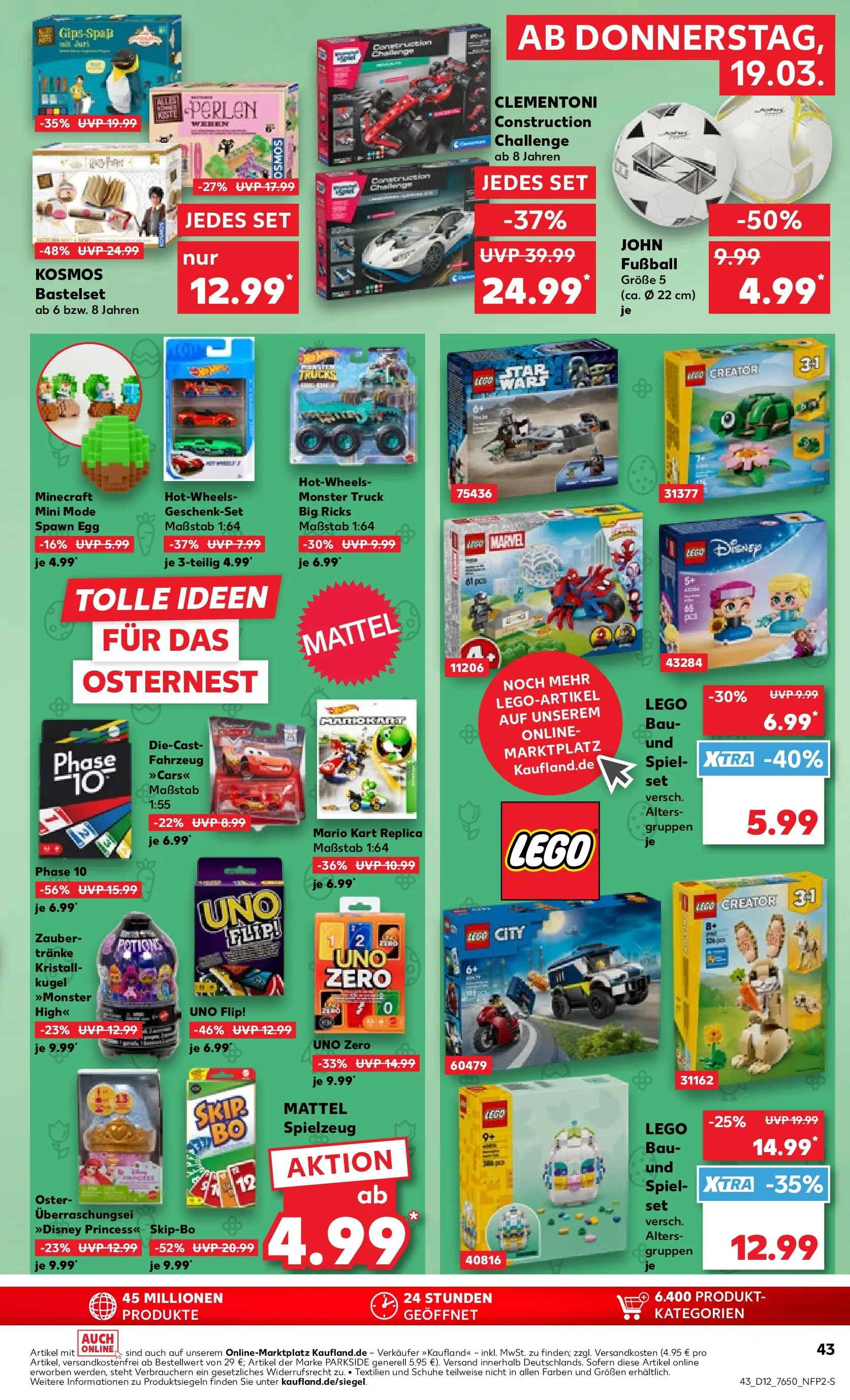 Prospekt Kaufland ab 16.03.2026 » Angebote und Werbung Online | Seite: 59 | Produkte: Spiel, Football, Monster, PC Prospekt Kaufland ab 16.03.2026 » Angebote Online zum Blättern | Seite: 59 | Produkte: Spiel, Football, Monster, PC