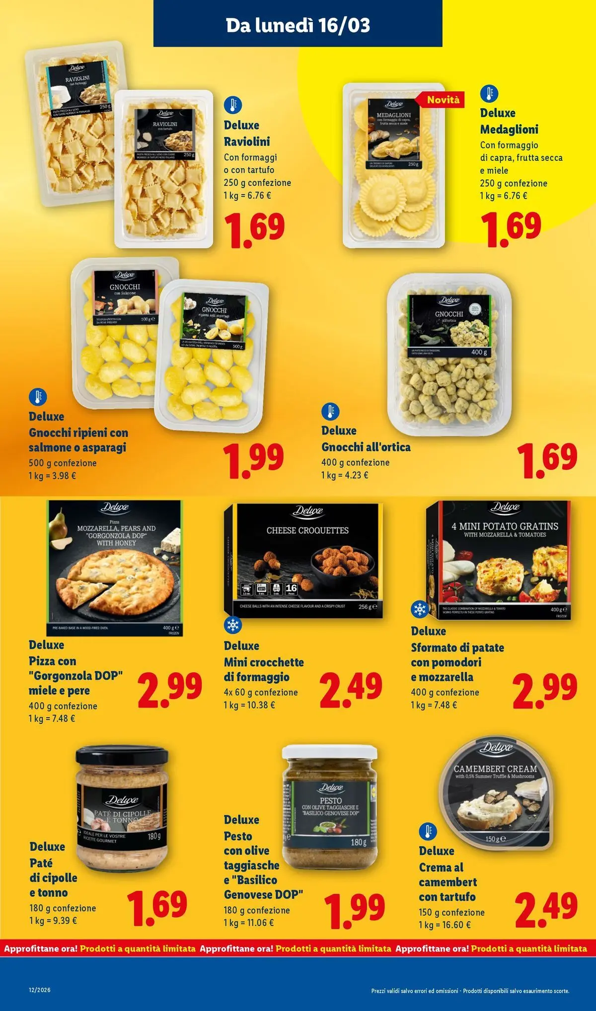 LIDL volantino della prossima settimana dal ﻿15/03/2026﻿ 📣 | Pagina: 13 | Prodotti: Tartufo, Salmone, Asparagi, Miele