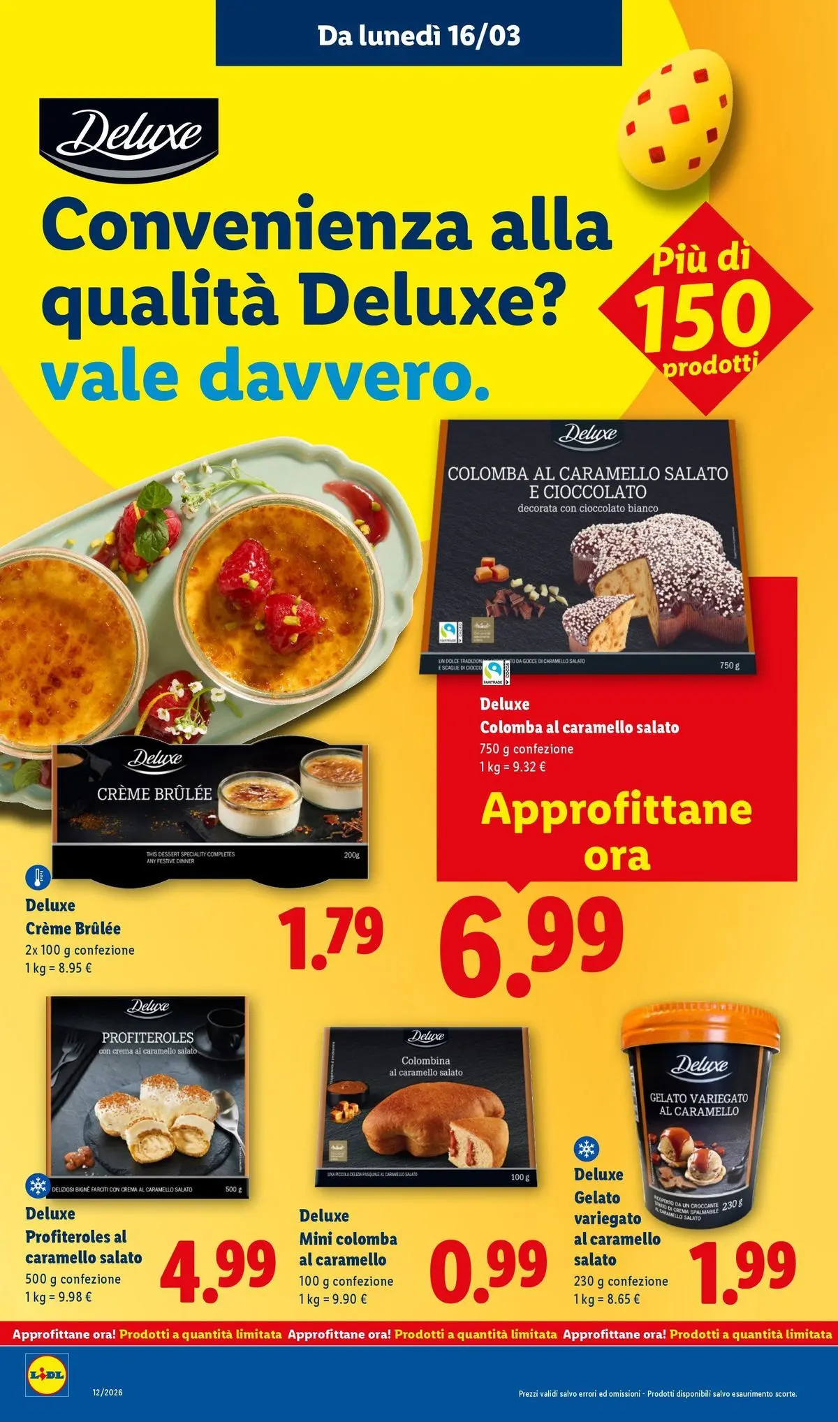 LIDL volantino della prossima settimana dal ﻿15/03/2026﻿ 📣 | Pagina: 14 | Prodotti: Crema, Cioccolato, Gelato