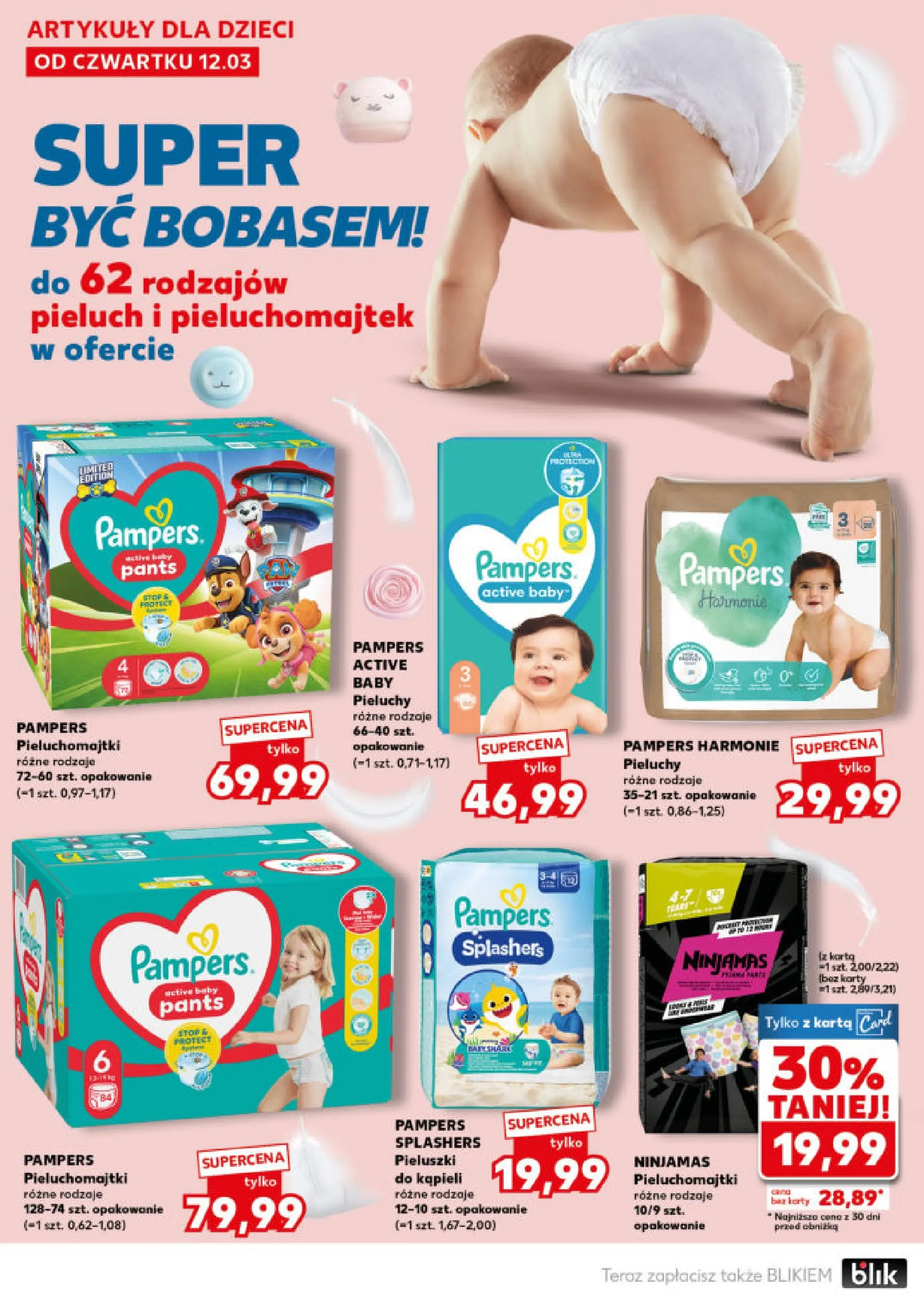 Kaufland - Kaufland Mocny Start  ważne do 18.03 od 15.03.2026 - od jutra PDF | Strona: 26 | Produkty: Karta, Pampers, Pieluchomajtki