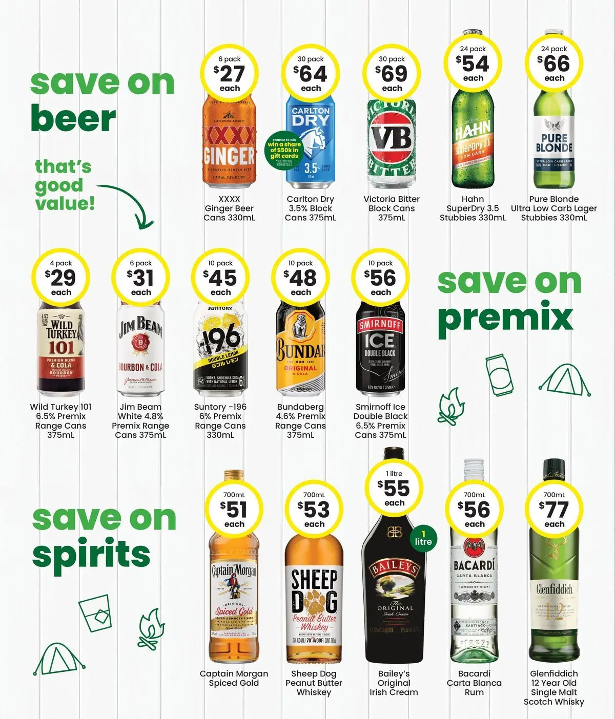 The Bottle-O catalogue  - 16/03/2026 > weekly / monthly specials | Page: 3 | Products: Ginger, Whiskey, Lemon, Turkey