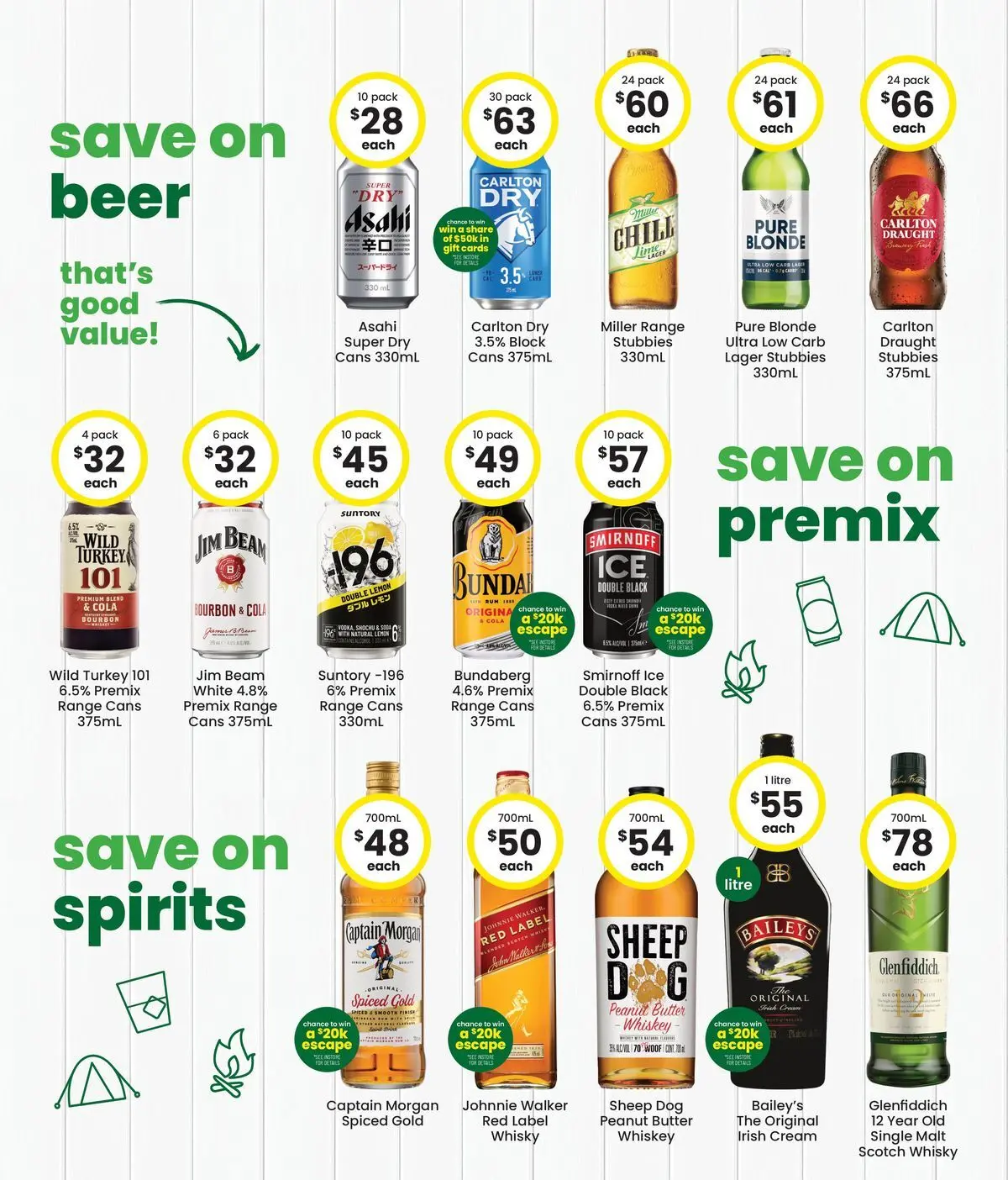 The Bottle-O catalogue Katherine  - 16/03/2026 > weekly / monthly specials | Page: 3 | Products: Beer, Whiskey, Lemon, Turkey