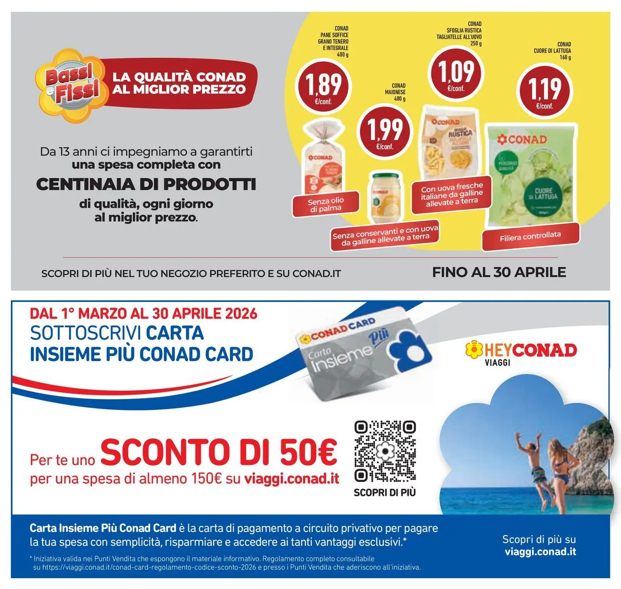 Volantino Conad dal 11/03/2026 > Anteprima | Pagina: 43 | Prodotti: Uova, Tè, Maionese, Terra