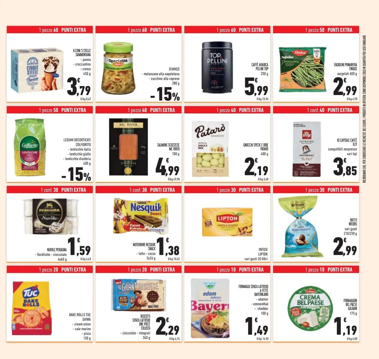 Volantino Conad dal 11/03/2026 > Anteprima | Pagina: 49 | Prodotti: Cioccolato, Pizza, Zucchine, Cacao