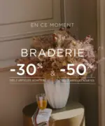 Bouchara BRADERIE: Jusqu'&agrave; -50% - au 31.03.2026