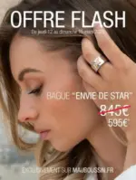 Mauboussin Offre Flash - au 15.03.2026