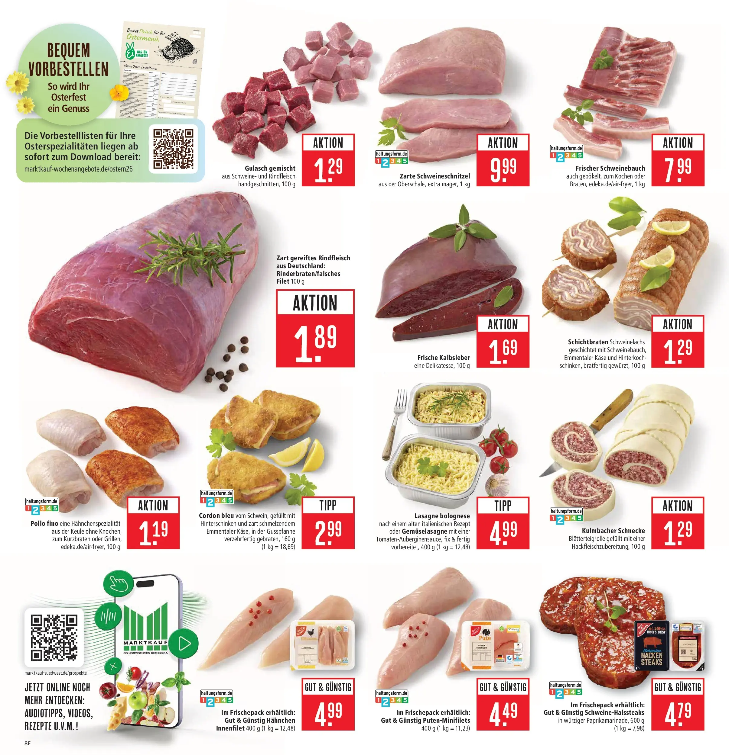 Marktkauf - Marktkauf: Wochenangebote (ab 15.03.2026) » Angebote online | Seite: 12 | Produkte: Pute, Käse, Kalbsleber, Rindfleisch