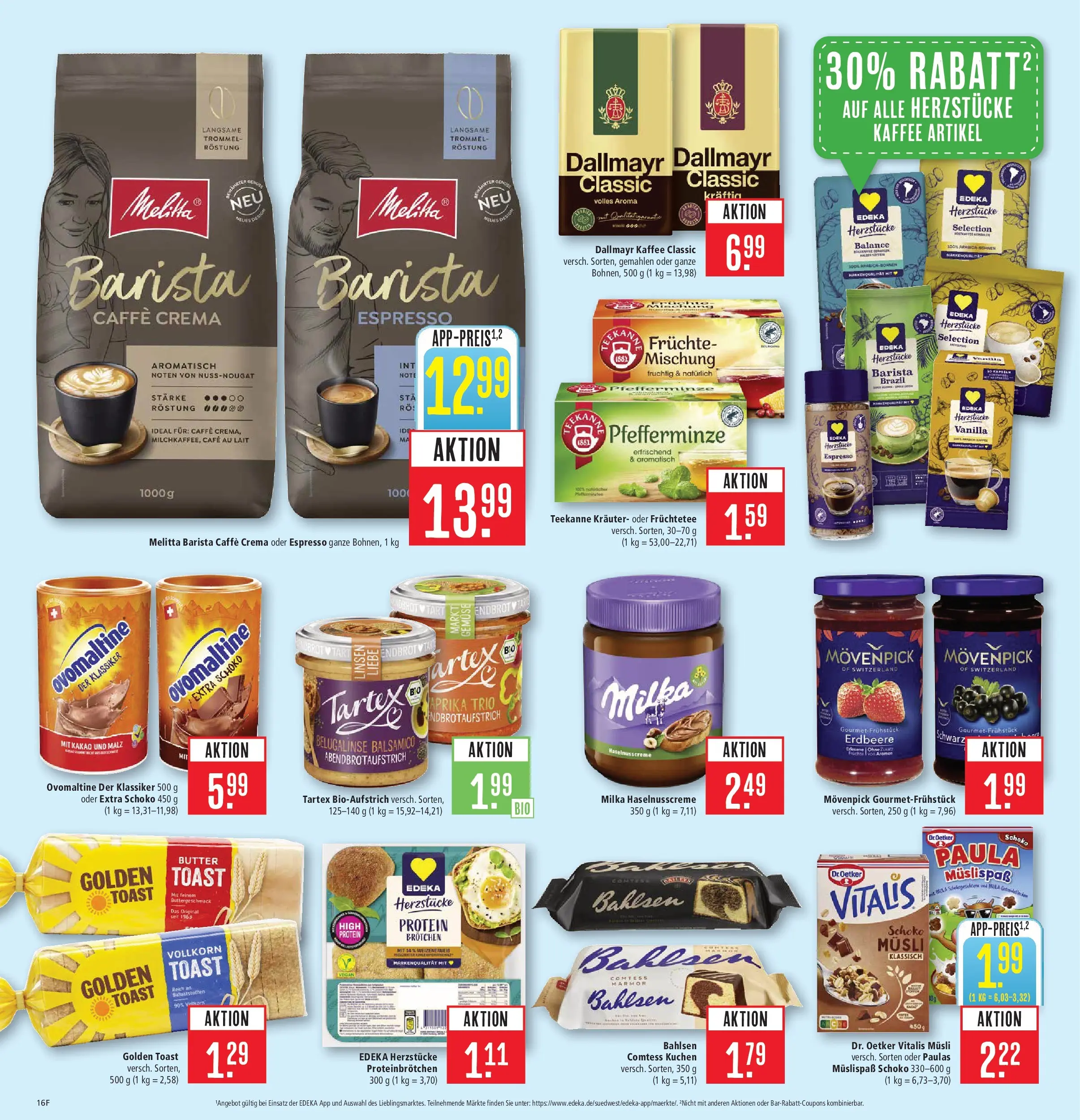 Marktkauf - Marktkauf: Wochenangebote (ab 15.03.2026) » Angebote online | Seite: 22 | Produkte: Musli, Butter, Toast, Dallmayr