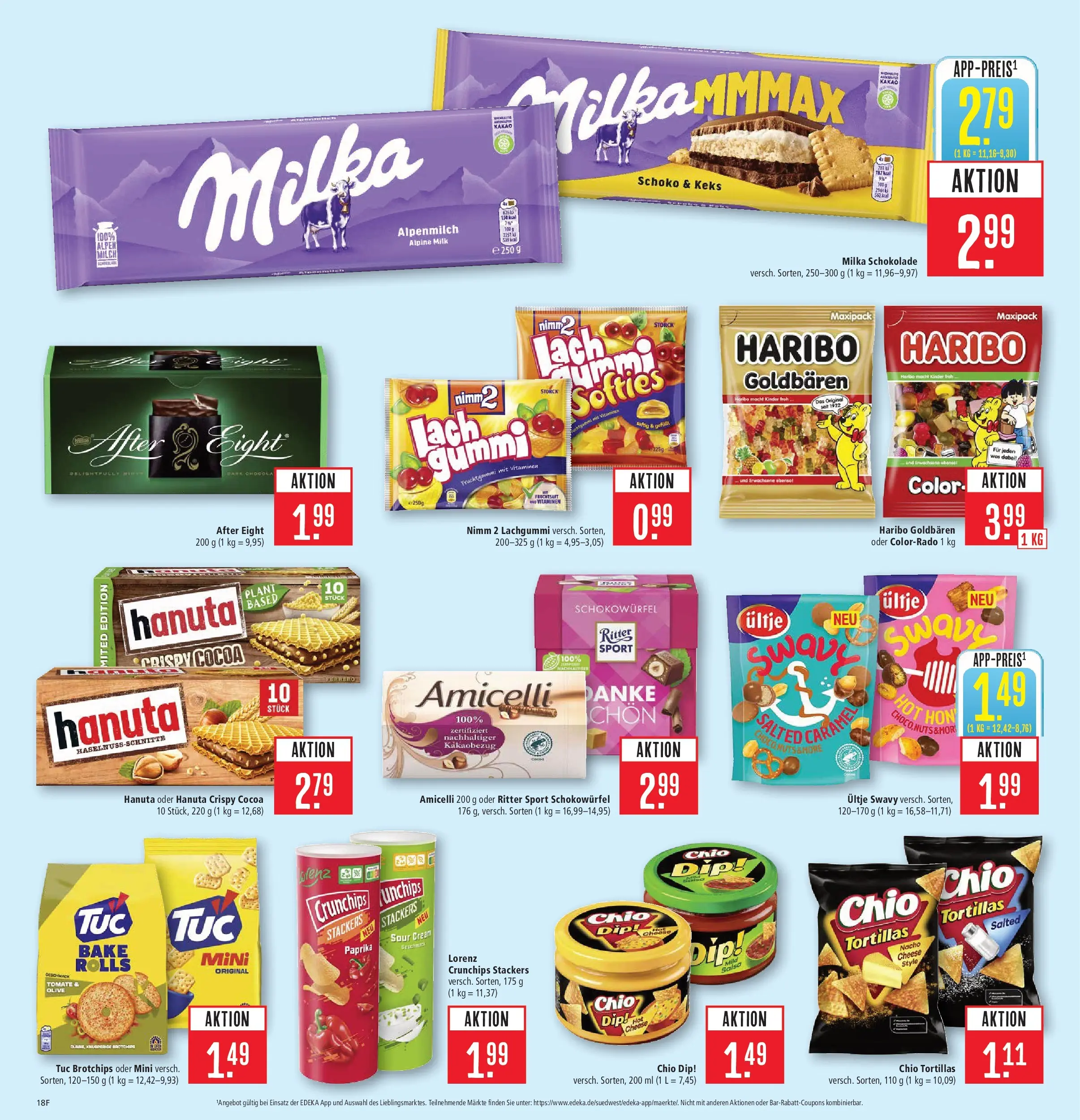 Marktkauf - Marktkauf: Wochenangebote (ab 15.03.2026) » Angebote online | Seite: 24 | Produkte: Haribo, Schokolade, Ritter sport, Chio tortillas