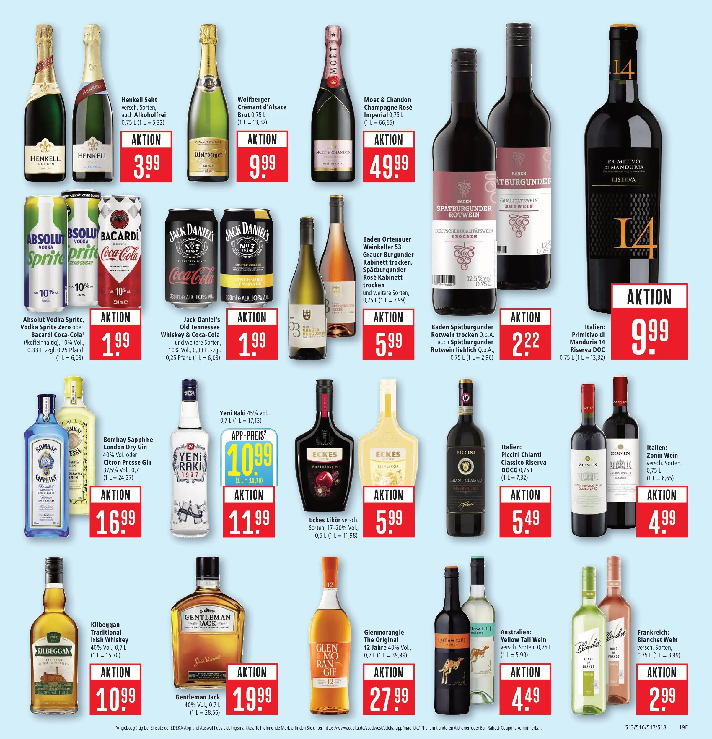 Marktkauf - Marktkauf: Wochenangebote (ab 15.03.2026) » Angebote online | Seite: 25 | Produkte: Sprite, Cola, Likör, Vodka