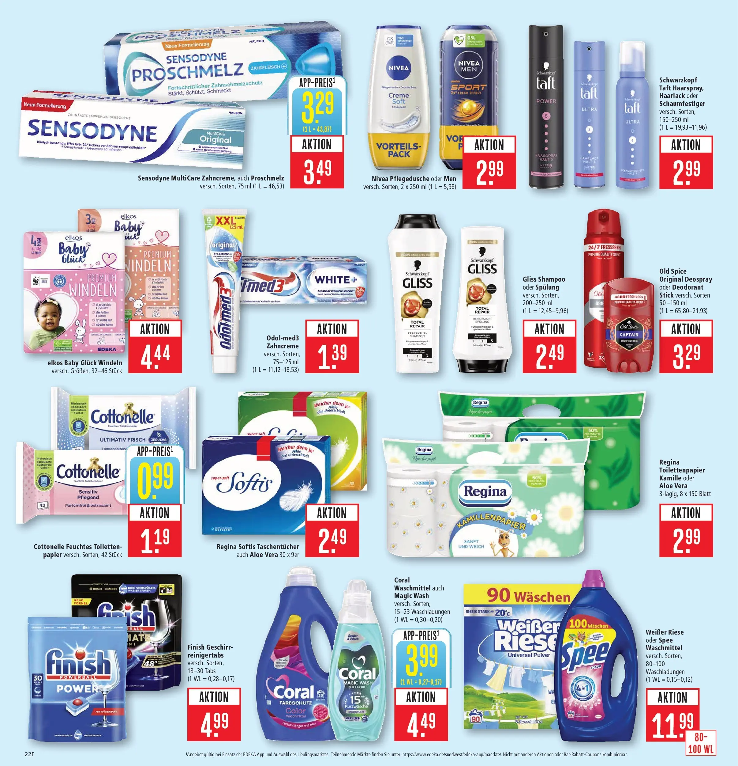 Marktkauf - Marktkauf: Wochenangebote (ab 15.03.2026) » Angebote online | Seite: 28 | Produkte: Coral waschmittel, Spee, Deospray, Toilettenpapier