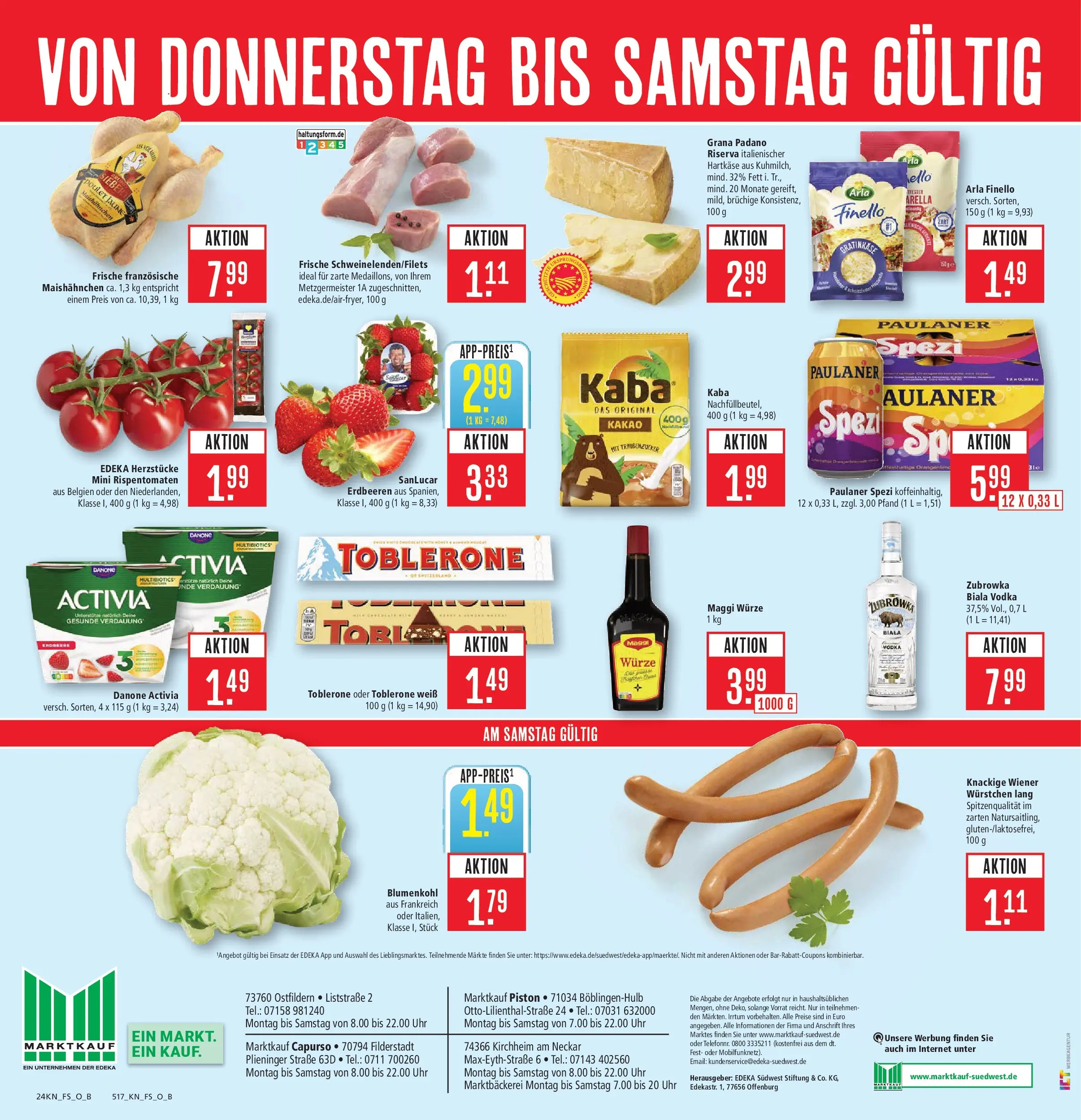 Marktkauf - Marktkauf: Wochenangebote (ab 16.03.2026) » Angebote online | Seite: 30 | Produkte: Activia, Wiener wurstchen, Uhr, Paulaner