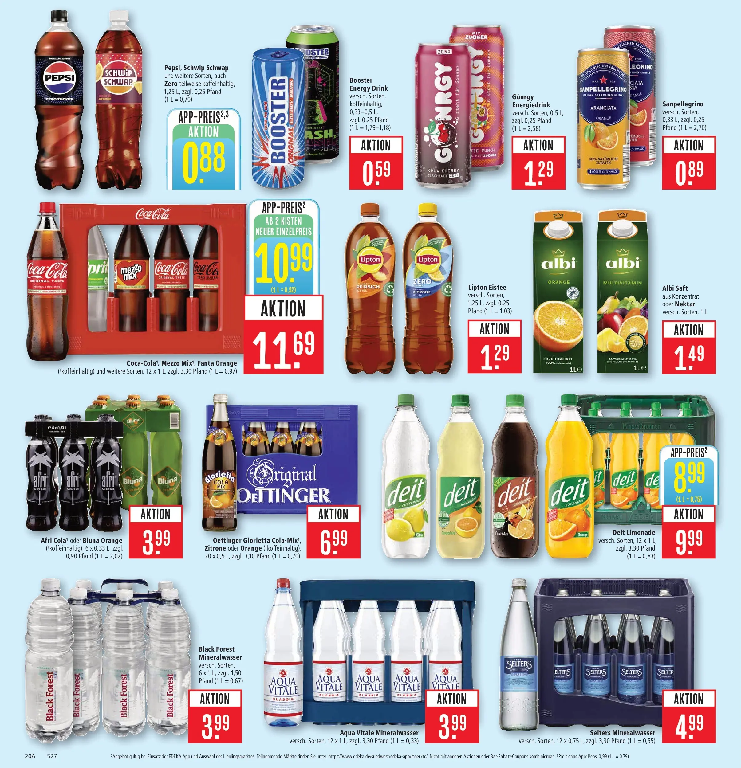 Marktkauf - Marktkauf: Wochenangebote (ab 16.03.2026) » Angebote online | Seite: 26 | Produkte: Energy, Limonade, Schwip schwap, Pepsi