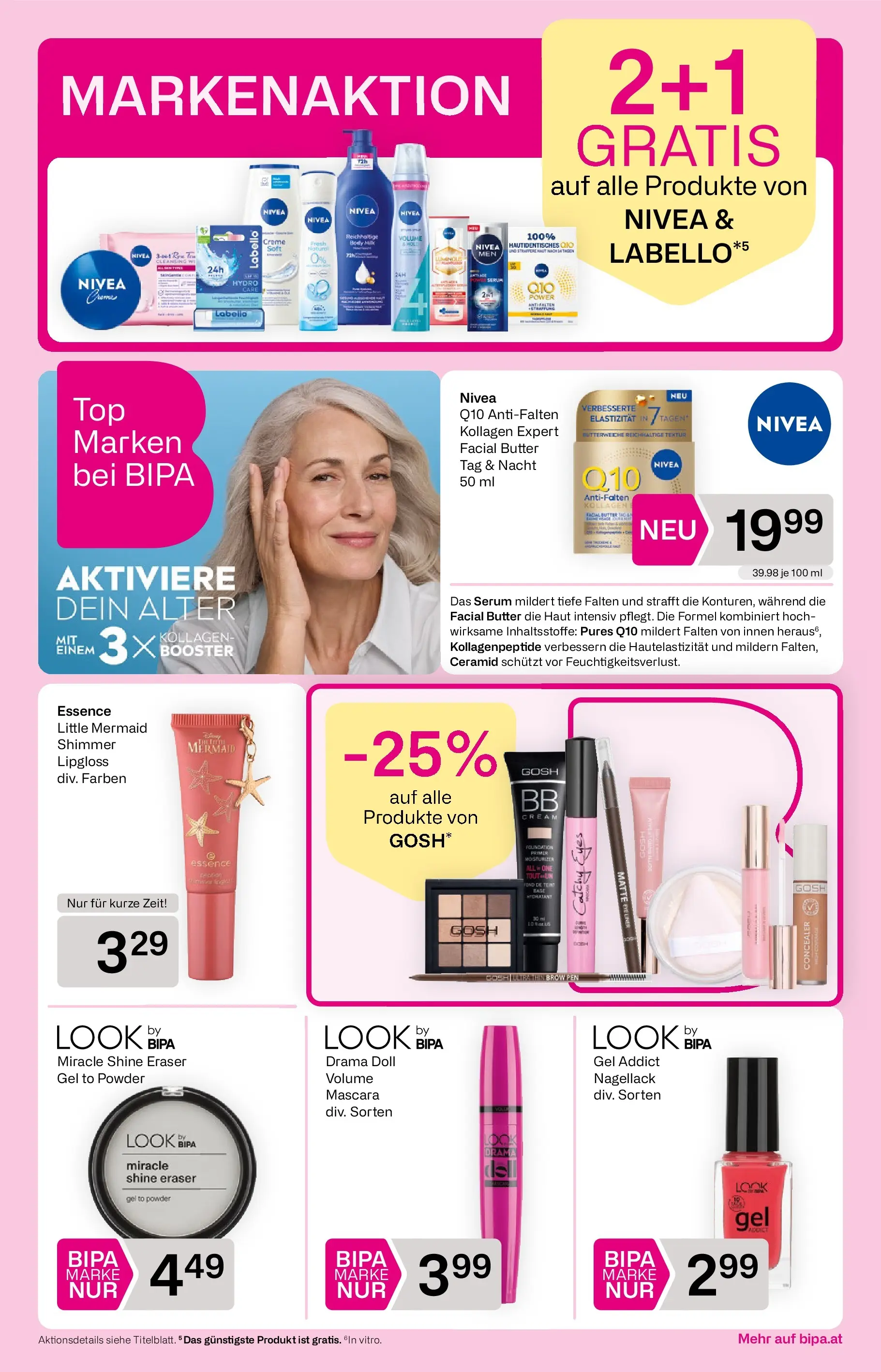 Bipa Flugblatt  von 19.03.2026 - Aktuelle Angebote | Seite: 7 | Produkte: Concealer, Lipgloss, Nagellack, Creme
