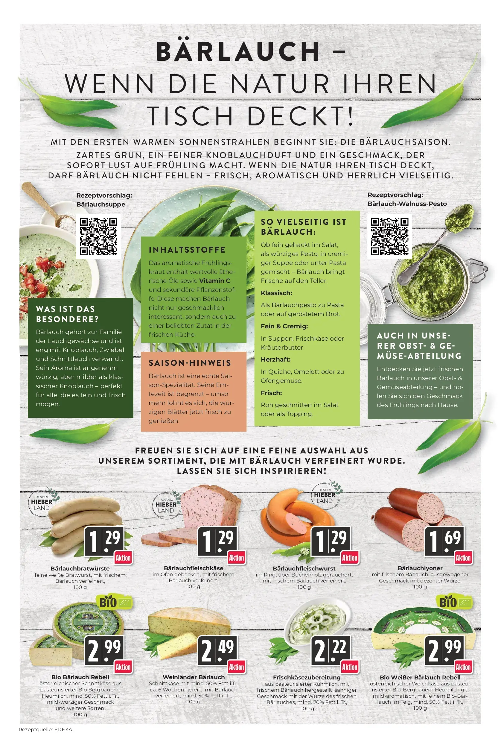 Angebote - Hieber's Frischecenter: Meine Woche (ab 15.03.2026) zum Blättern | Seite: 10 | Produkte: Ofen, Knoblauch, Pasta, Salat