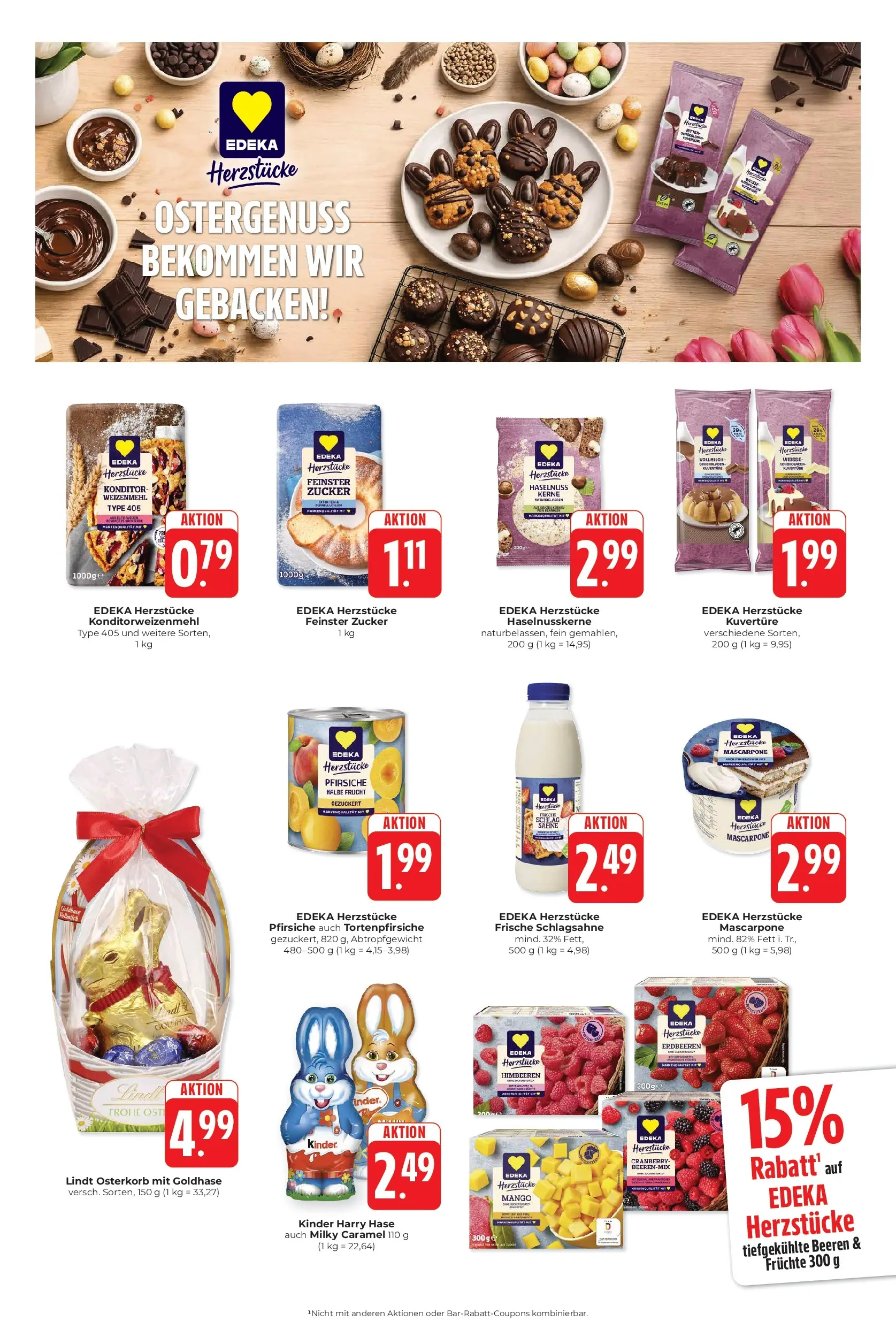 Angebote - Hieber's Frischecenter: Meine Woche (ab 15.03.2026) zum Blättern | Seite: 12 | Produkte: Himbeeren, Mascarpone, Zucker, Erdbeeren