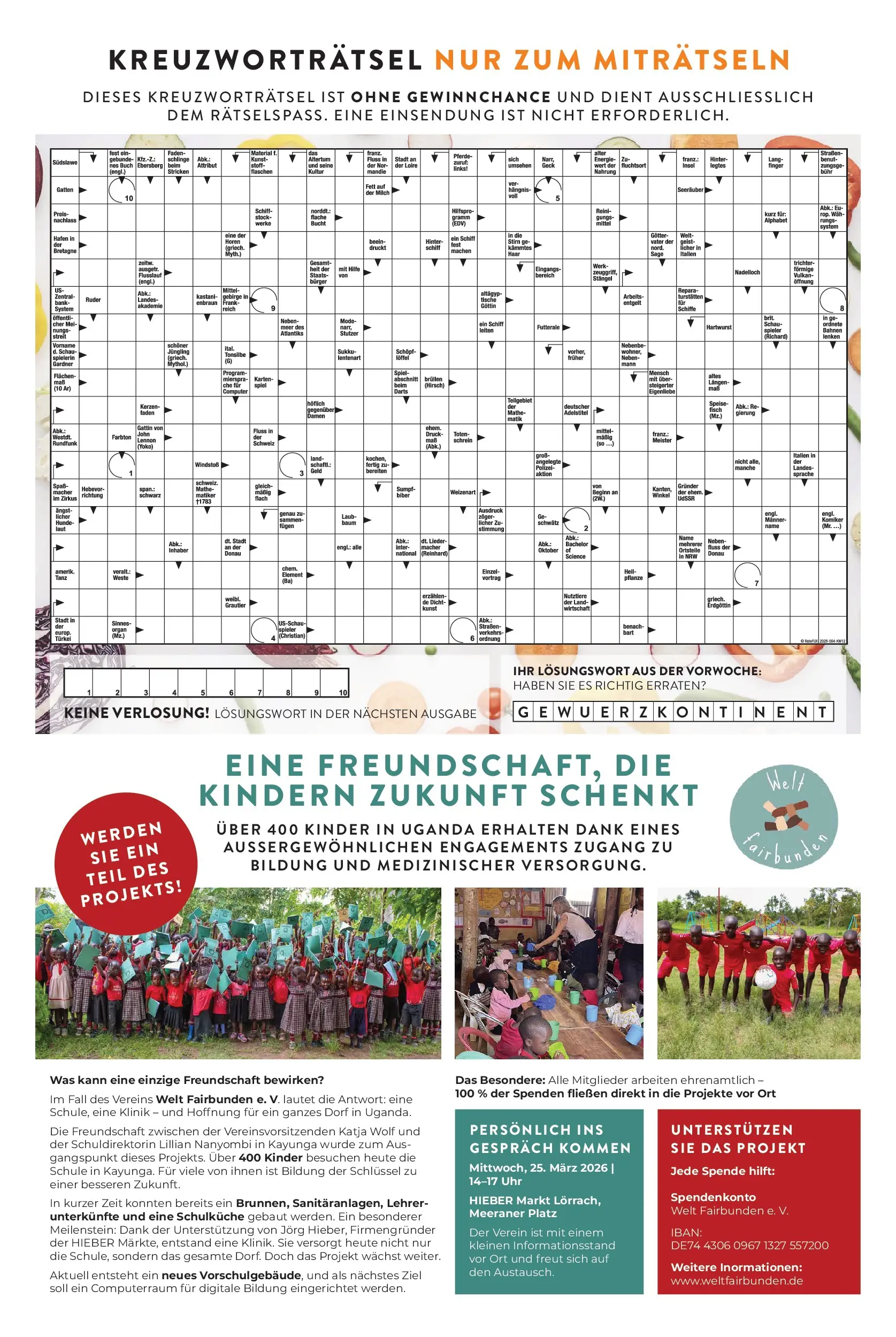 Angebote - Hieber's Frischecenter: Meine Woche (ab 15.03.2026) zum Blättern | Seite: 15 | Produkte: Burger, Fisch, Uhr, Computer