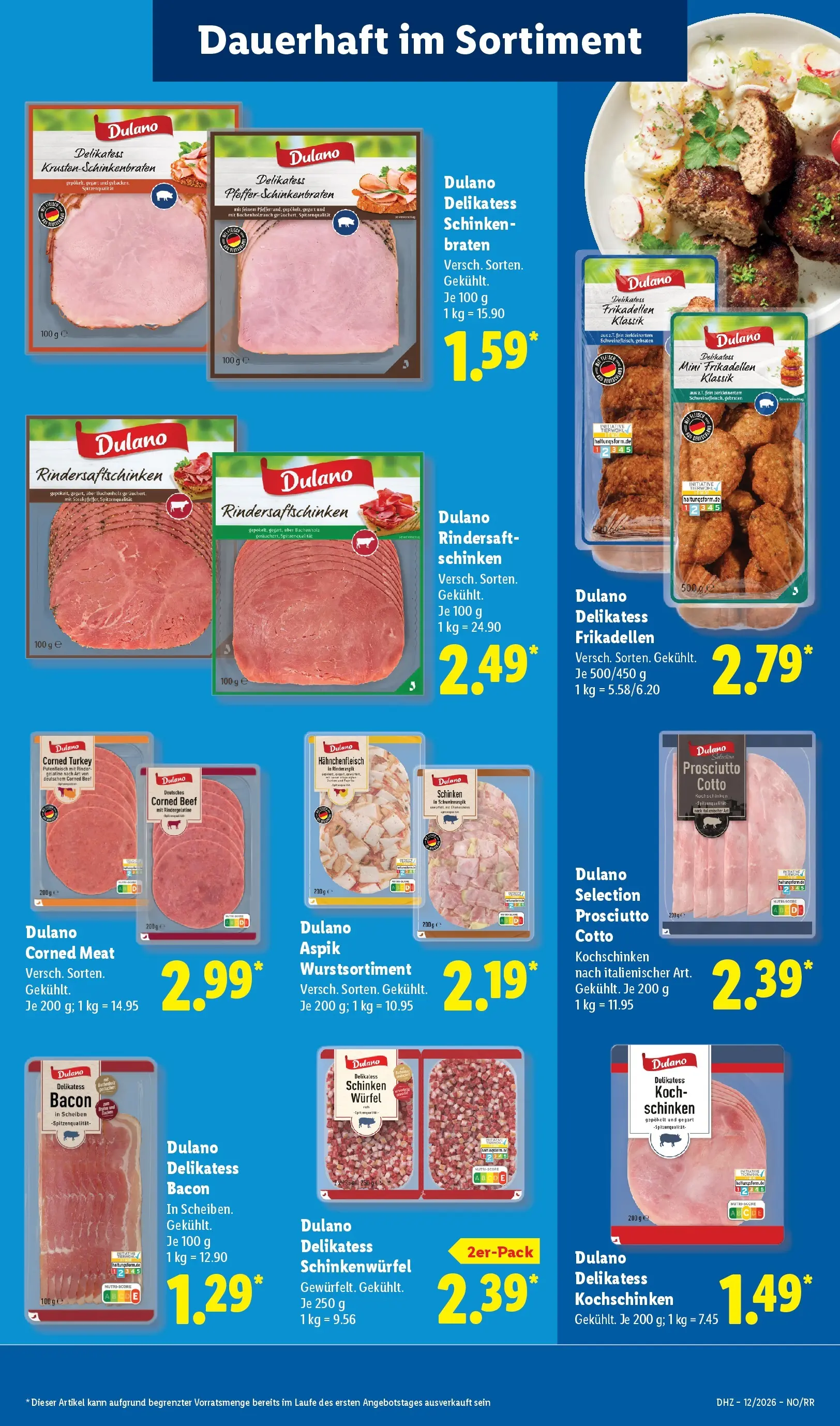 Lidl Prospekt Gladbeck-mitte (ab 16.03.2026) zum Blättern » Angebote | Seite: 21 | Produkte: Schinken