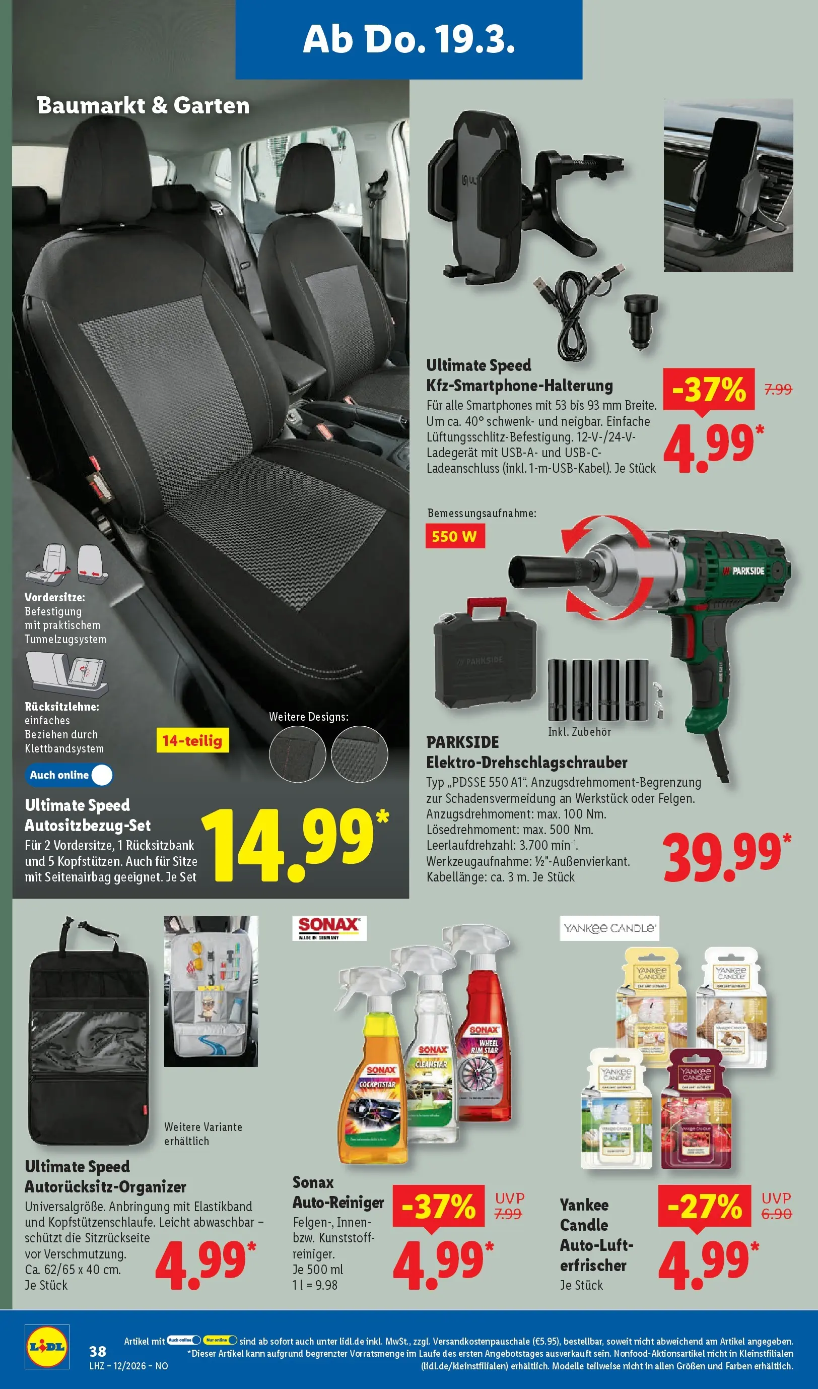 Lidl Prospekt Wahlstedt (ab 16.03.2026) zum Blättern » Angebote | Seite: 60 | Produkte: Smartphones, Ladegerät