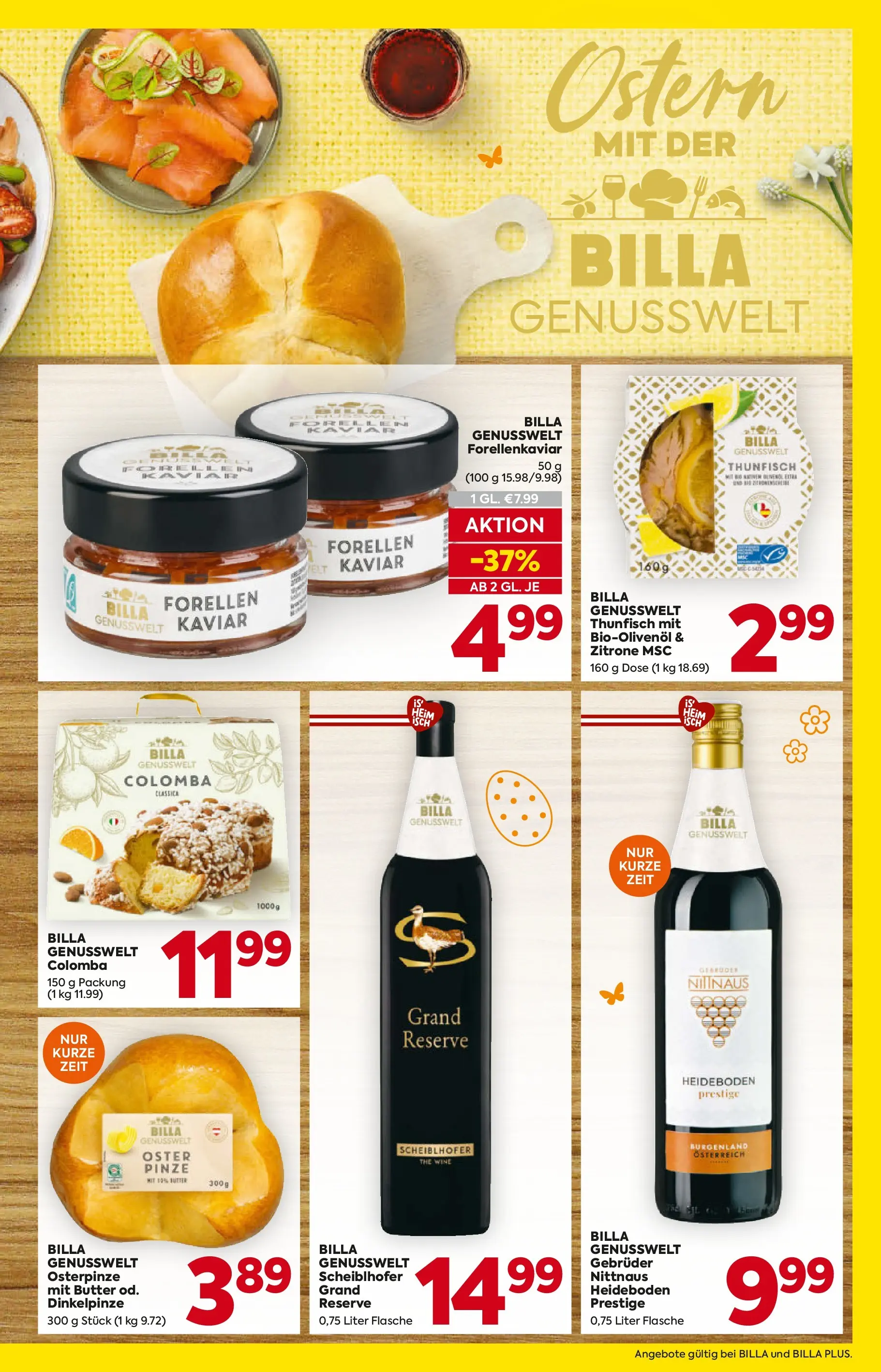 Billa - BILLA: Flugblatt gültig bei BILLA & BILLA PLUS ab 18.03.2026 - Angebote, Prospekt | Seite: 7 | Produkte: Zitrone, Butter